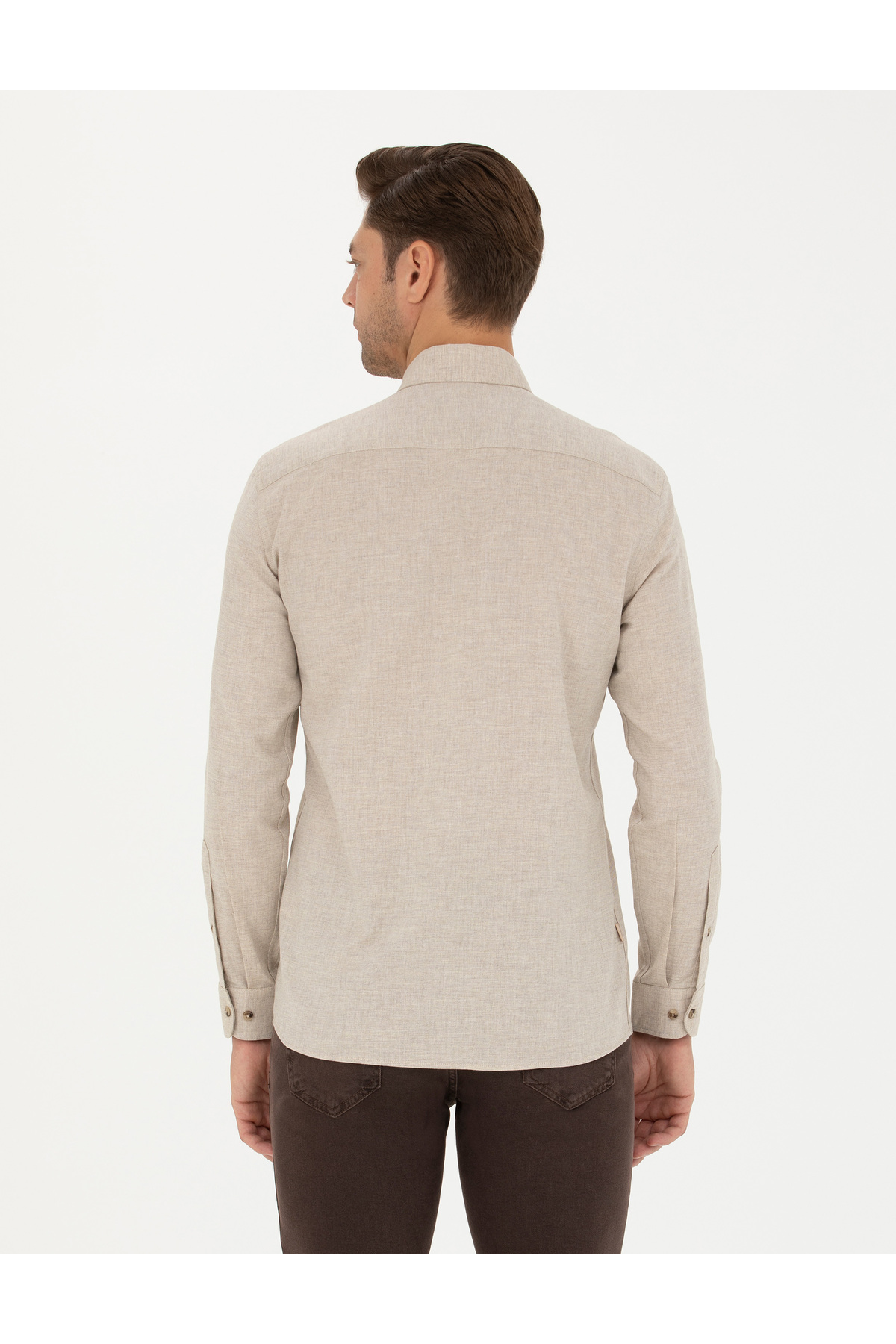 پیراهن مردانه پیر کاردین | 50280214-VR011 Pierre Cardin - Image 5