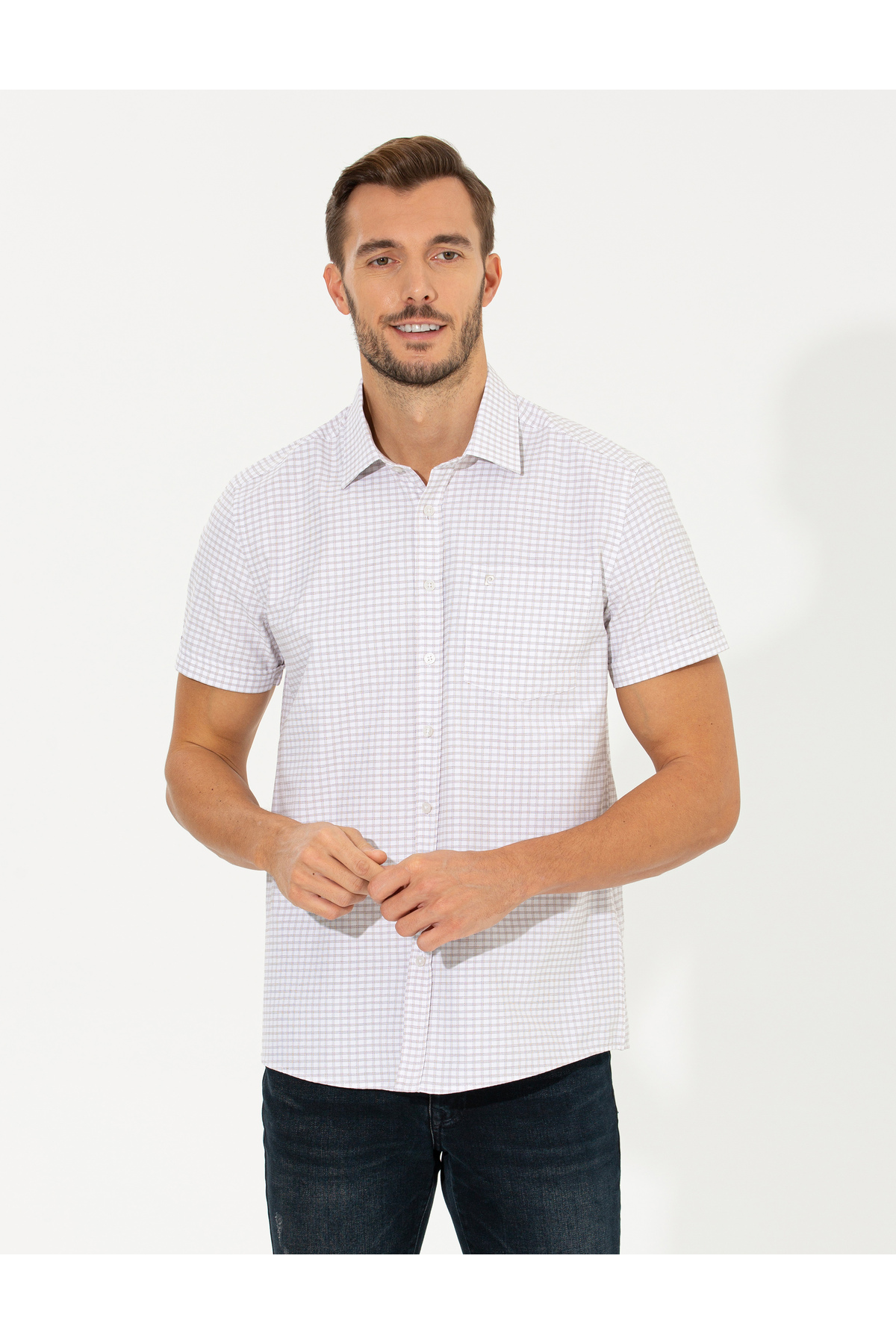 پیراهن مردانه پیر کاردین | 50252474-vr011 Pierre Cardin - Image 2