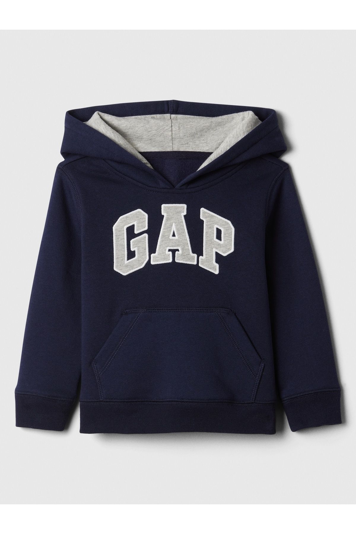 GAP Erkek Bebek Lacivert Logo Kapu onlu Sweatshirt