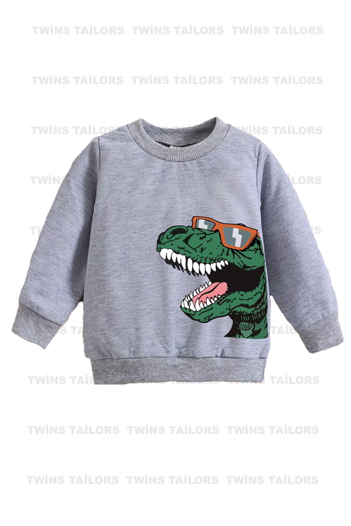 سویشرت پسرانه مشکی twins tailors | twinsstalrss35466 اورجینال - تصویر 6