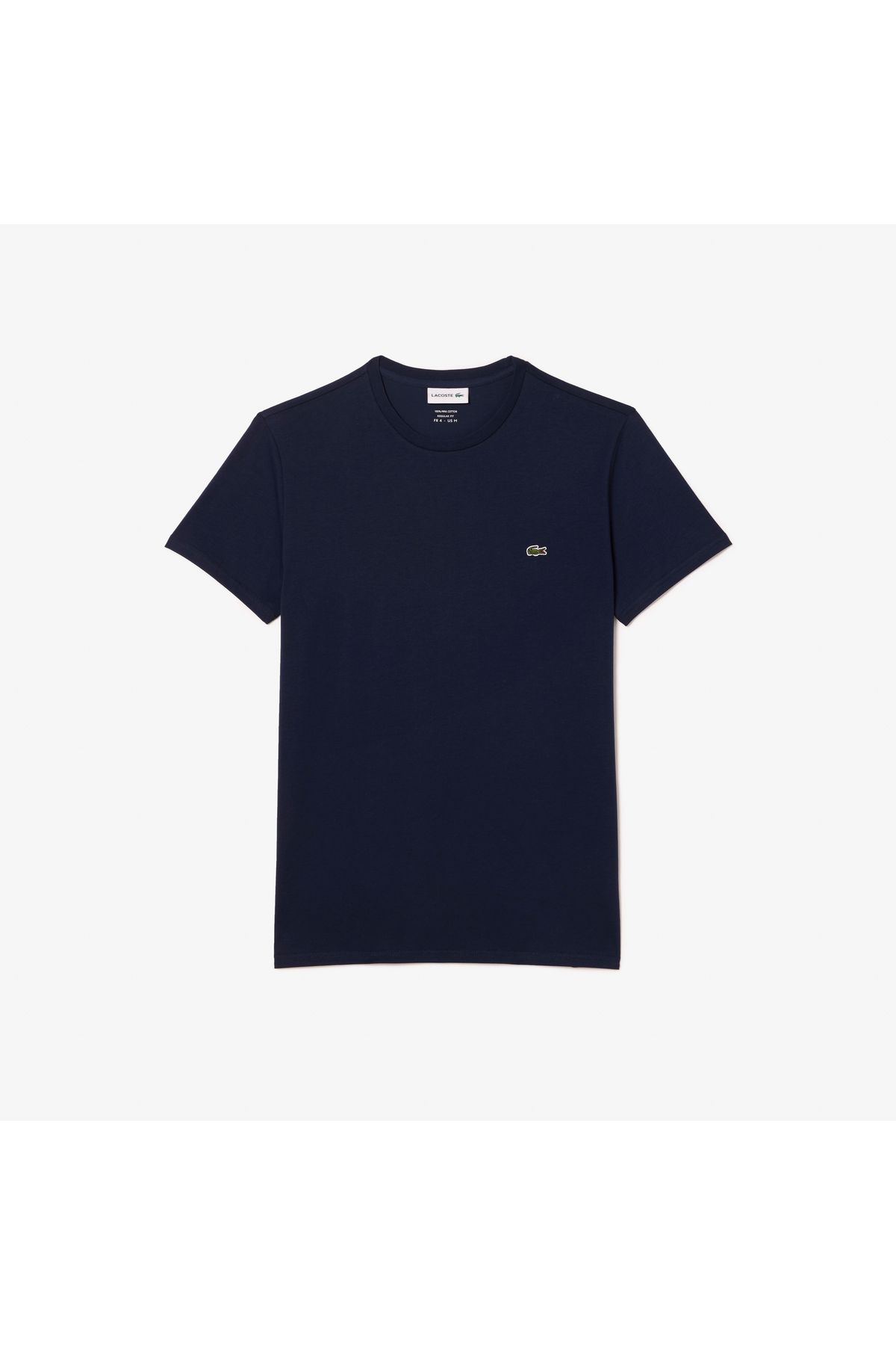 T shirt lacoste homme bleu marine clearance