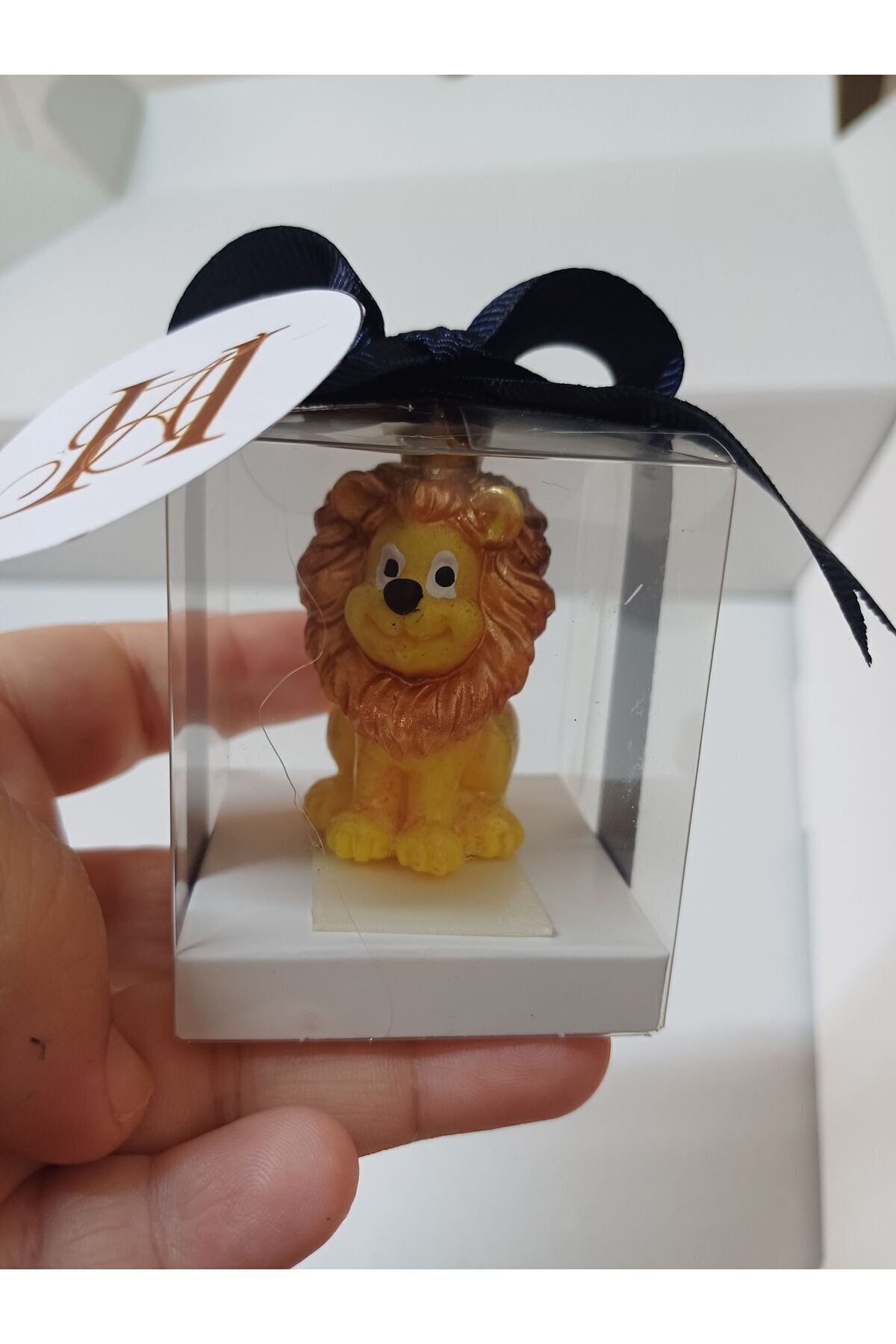 Opulent Accessories-Birthday Lion Candle - 10 Pieces Baby Shower, Circumcision Souvenir and Baby Shower Gift 7