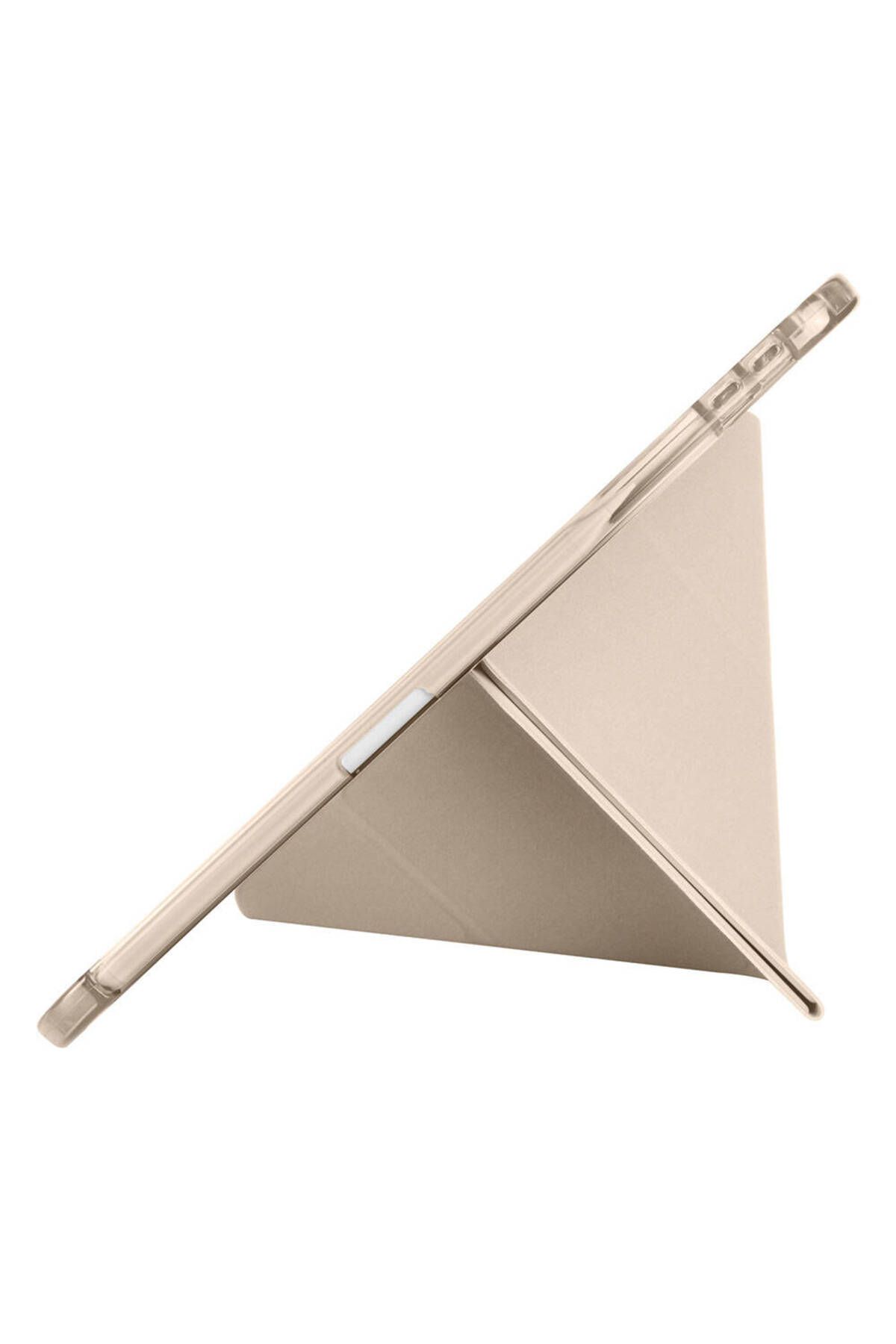 Cep prime-iPad Pro 11 2024 - Shock Absorbing Tri Folding Case with Compartment Stand Pen 6
