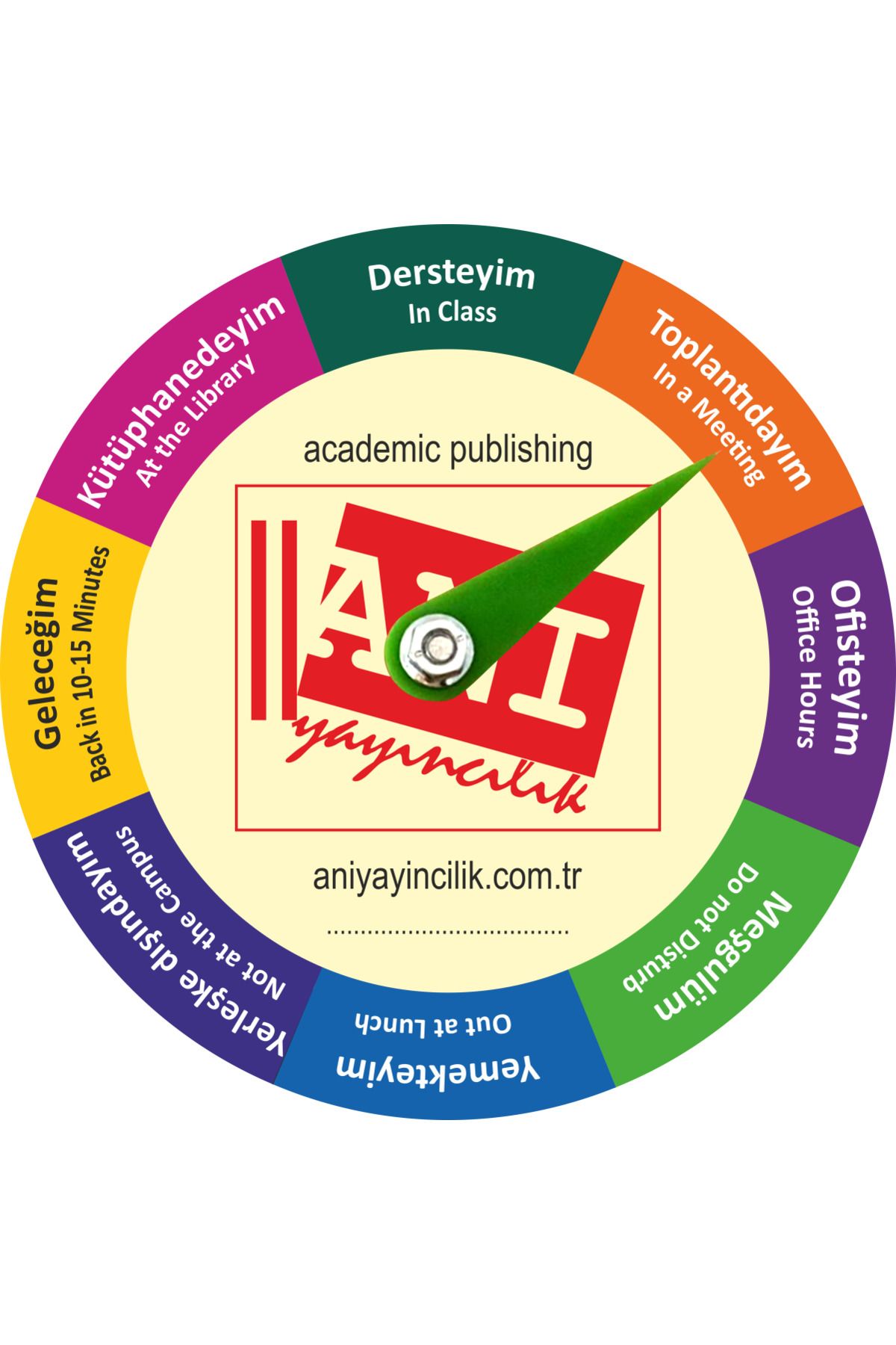Anı Yayıncılık Akademik Kapı Saati