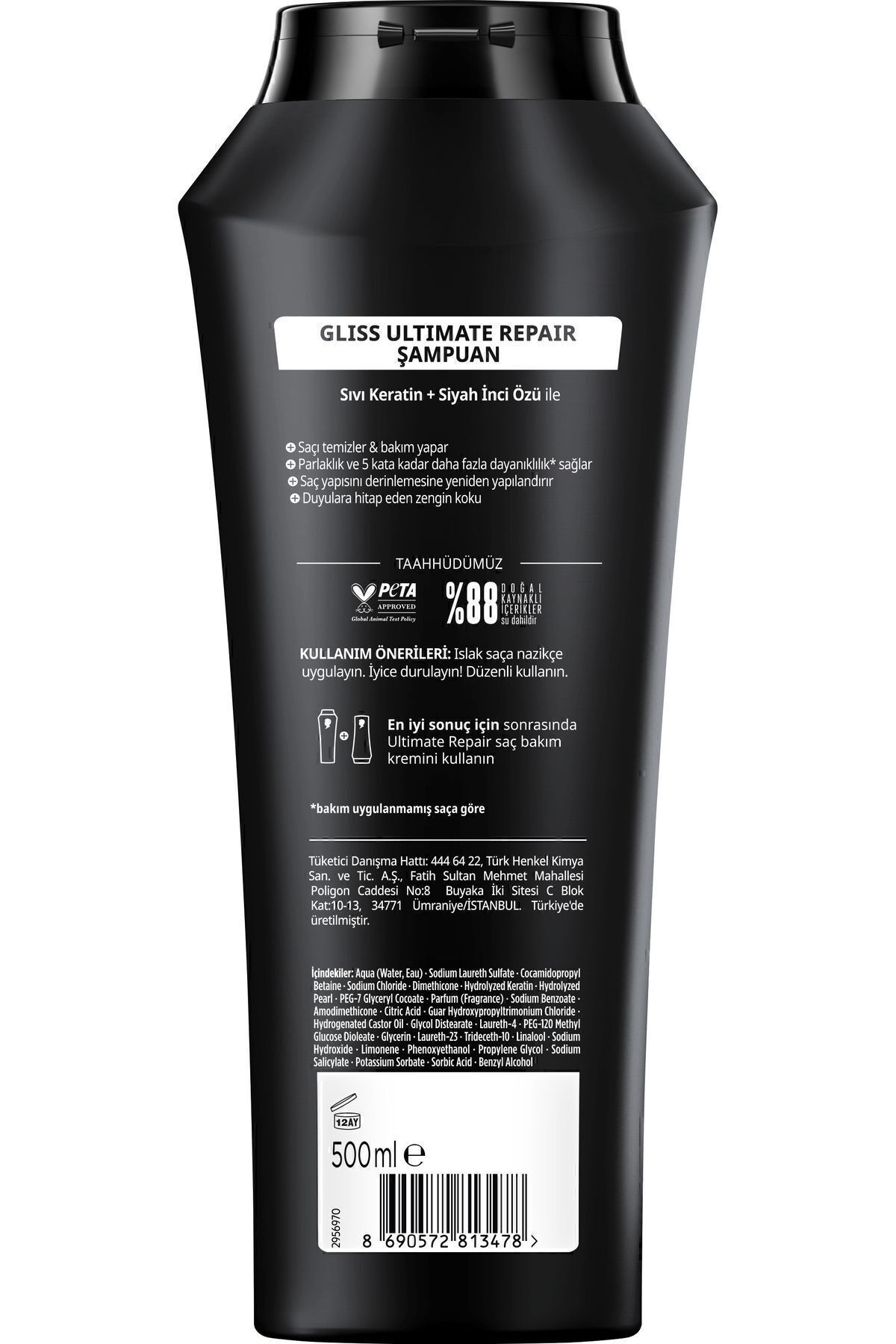 Gliss-Ultimate Repair Shampoo - 400 ML 3