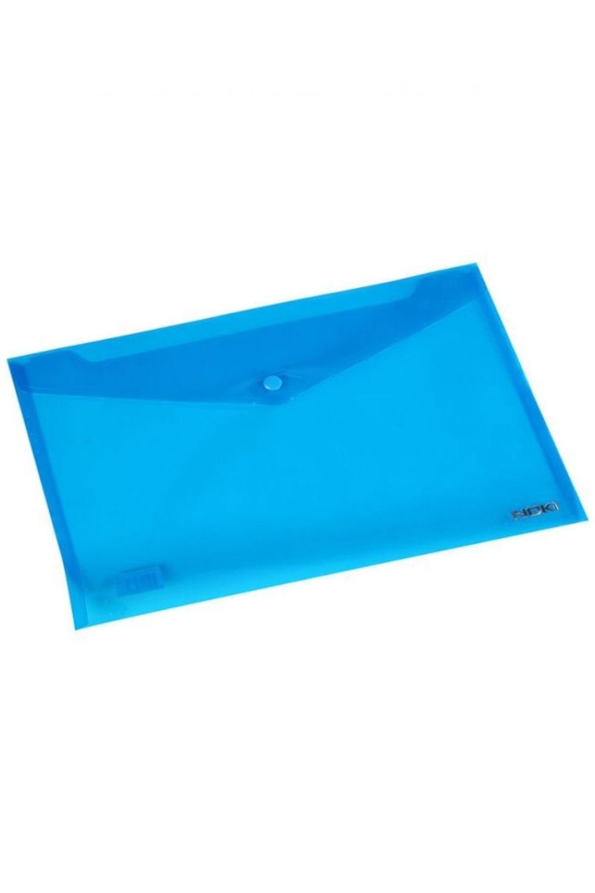 Noki-Blue Document Envelope with Snap Fasteners 12 Pieces 3