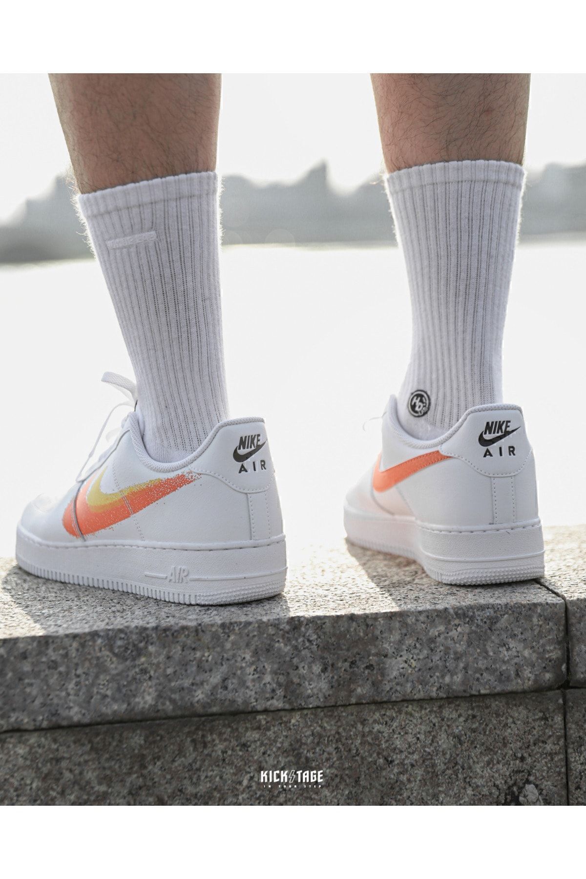 Nike air force 1'07 erkek beyaz sneaker cheap