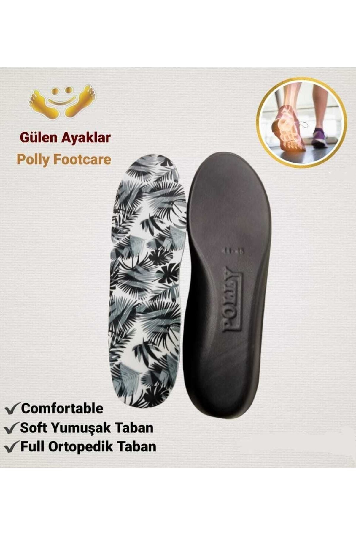 Soft Ortopedik Tabanlık, Düz Taban, Çukur Taban, Çökük Taban, Içe Basma Sorunlarına Yardımcı