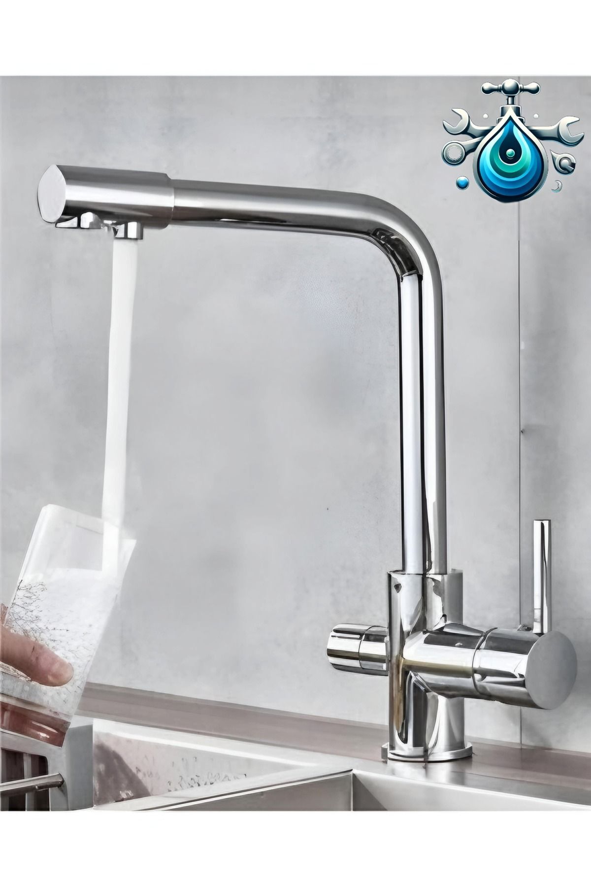 Genel Markalar Arıtmalı 3 Yollu Mutfak Bataryası