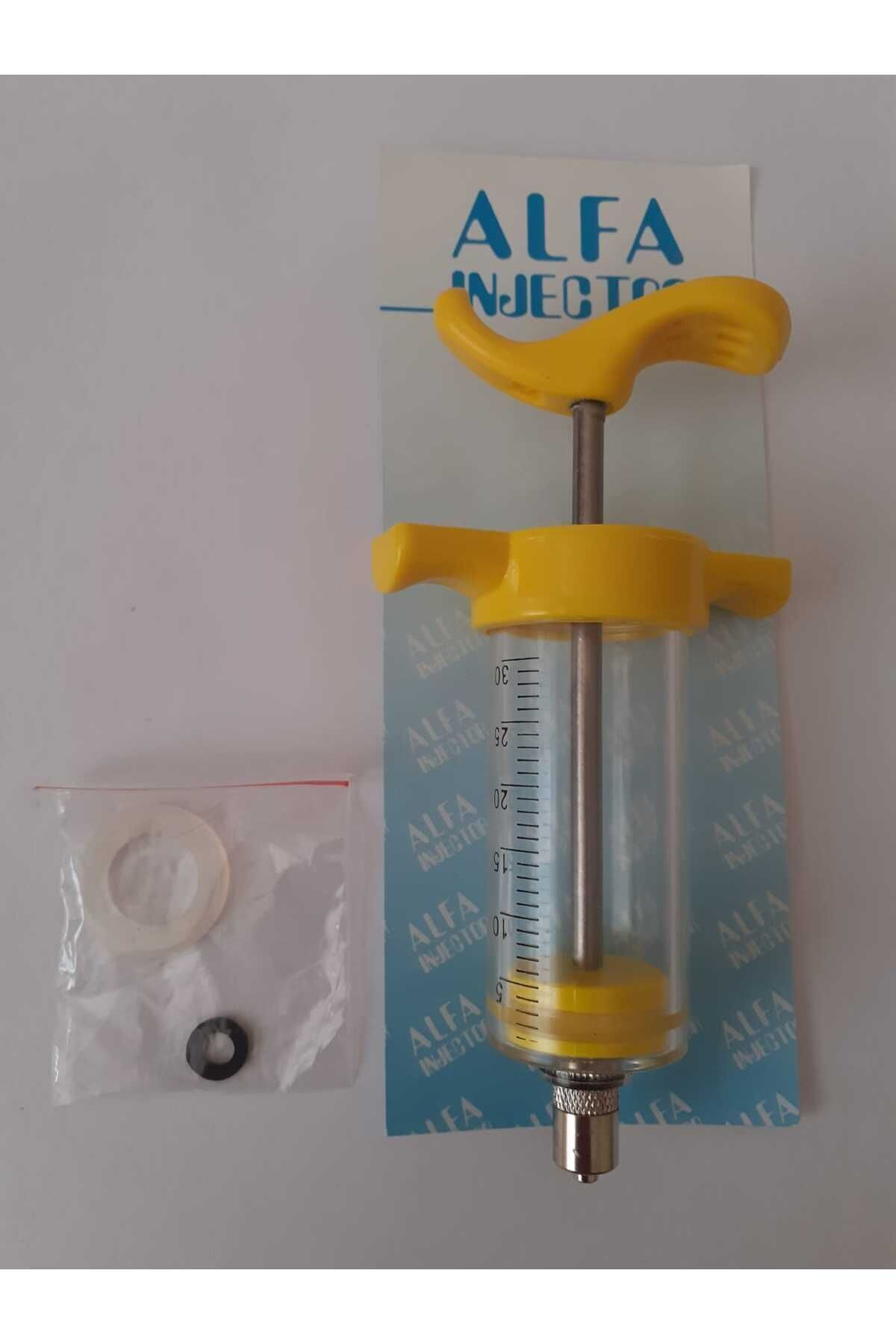 TNYVET Alfa Mika Enjektör 30 Cc- Büyük Şırınga-iğne Hediye