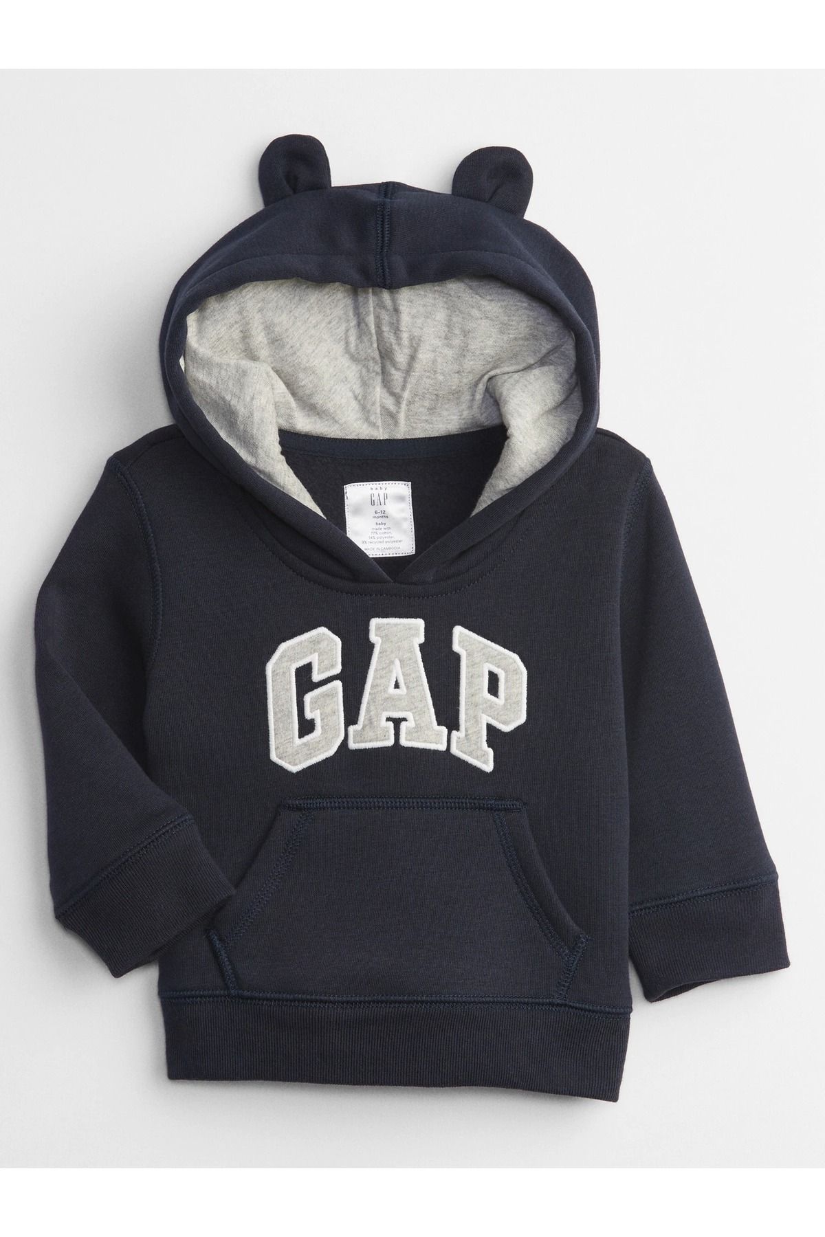 GAP Erkek Bebek Lacivert Logo Kapu onlu Sweatshirt Fiyat Yorumlar Trendyol