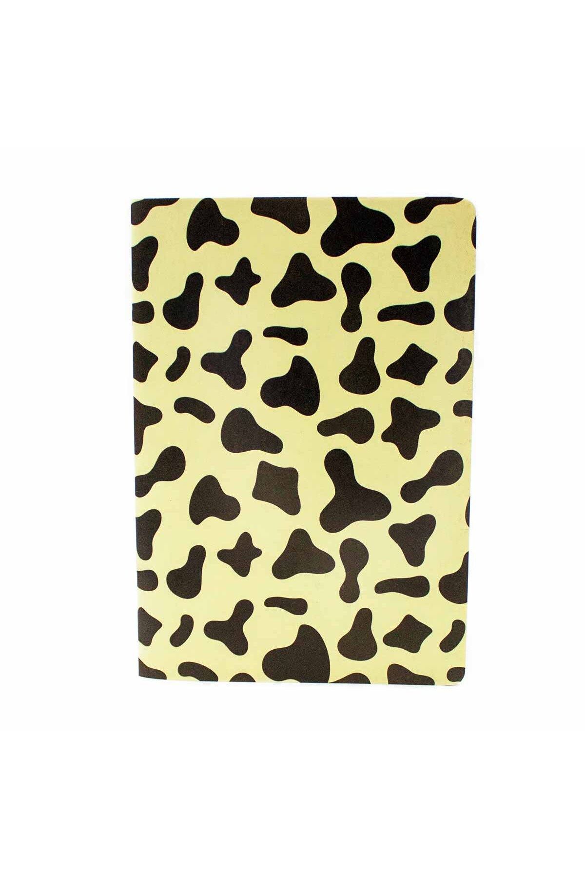PALTO TASARIM-A5 Cow Pattern Unlined Diary Design Notebook 1