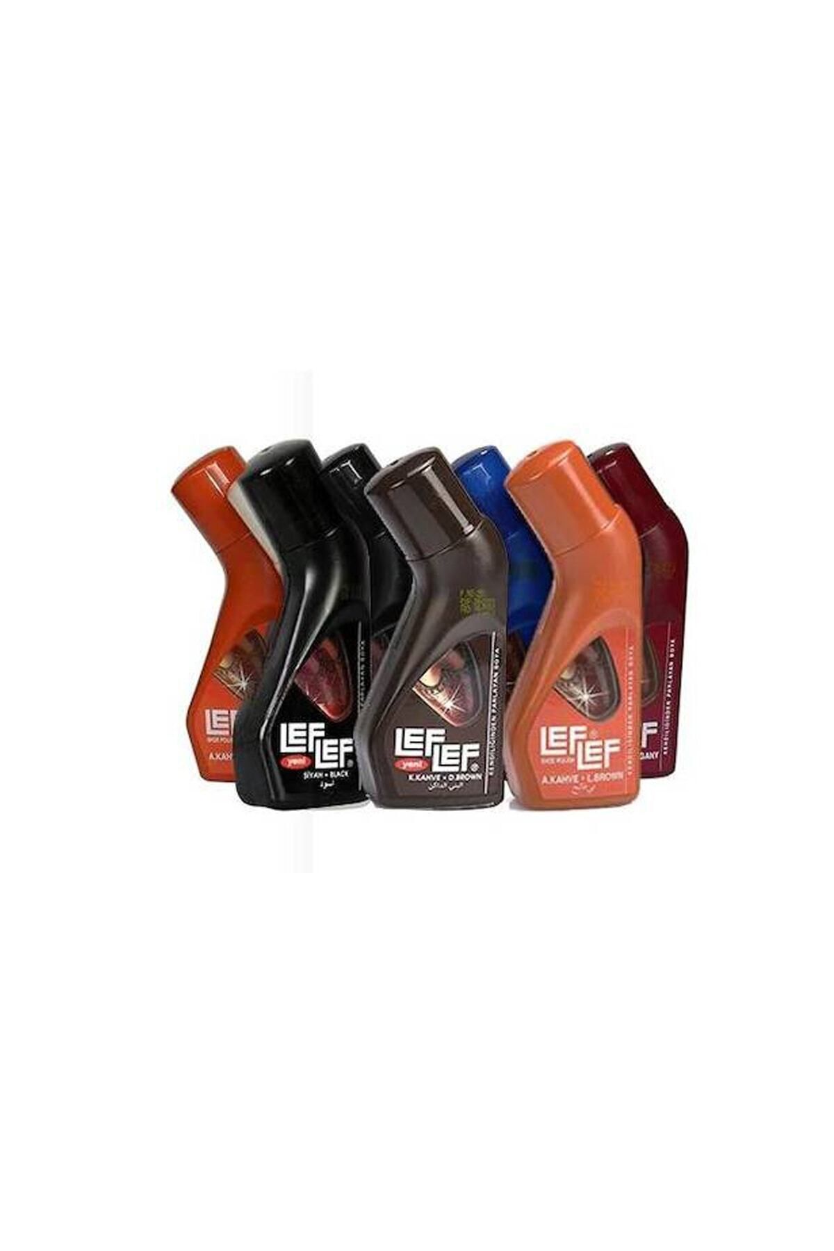 LEFLEF Hazır Likit Siyah Ayakkabı Boyası 75ml