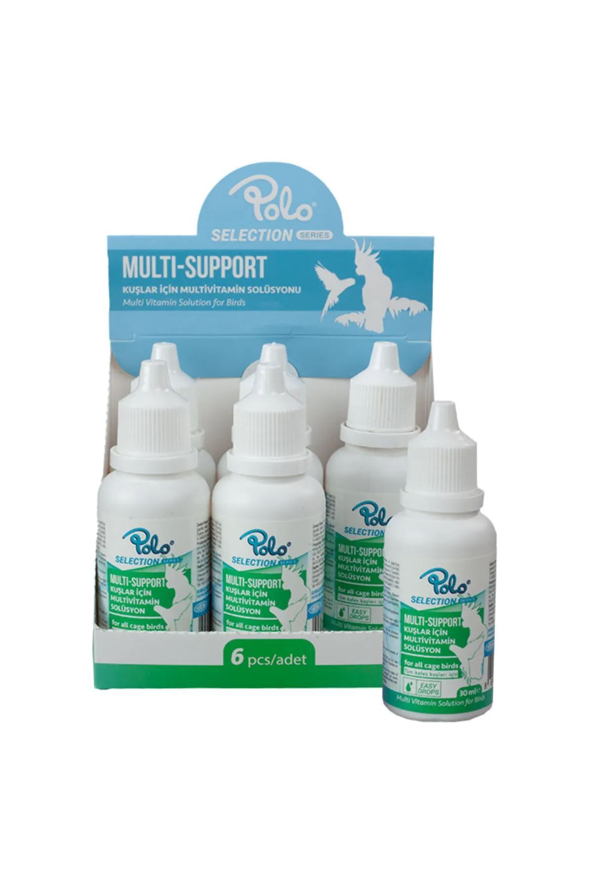 Polo KUŞLAR İÇİN MULTİ-VİTAMİN  SOLÜSYONU / MULTİ-SUPPORT