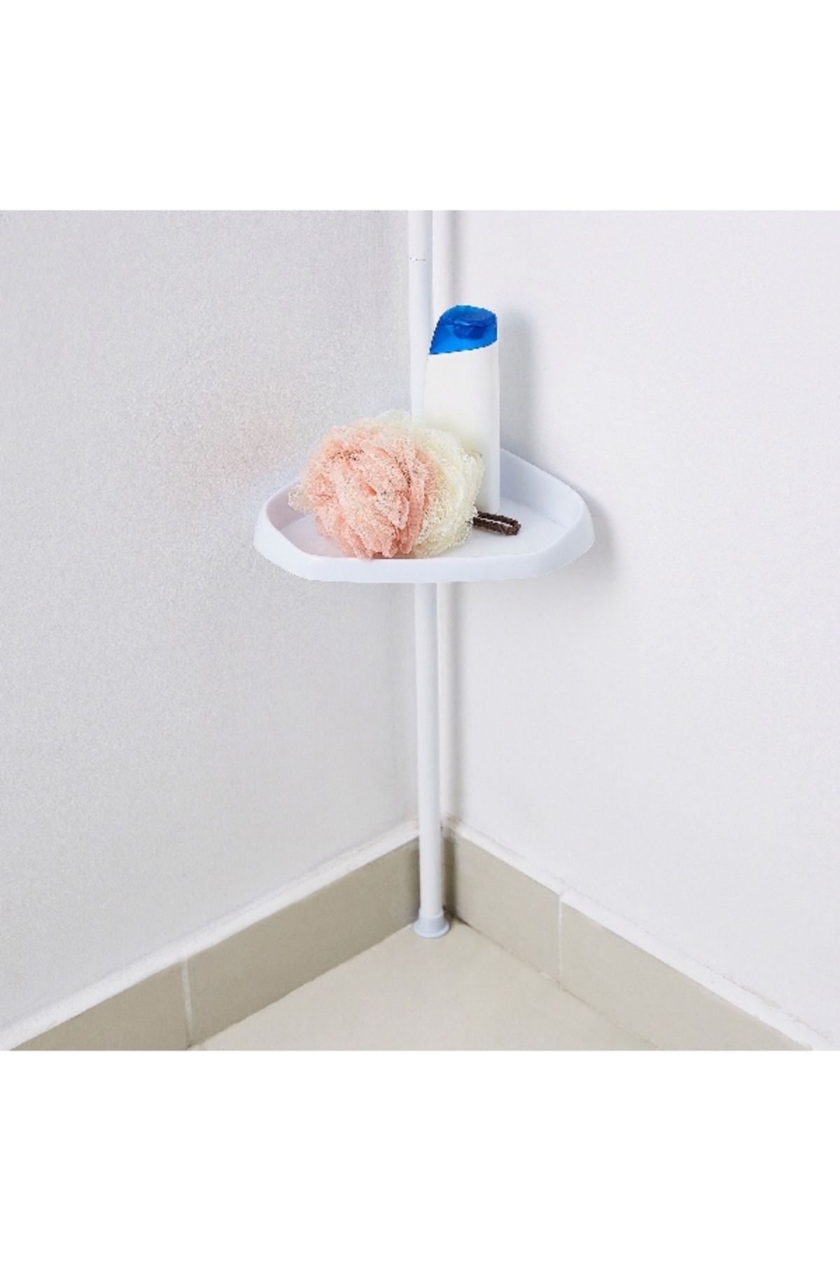 Home Box-Sanity Telescopic Extendable Shower Rack with 4-Baskets 3
