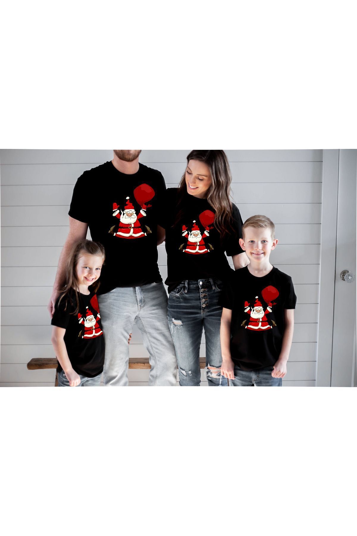 TakeTshirt-Crăciun Crăciun Mamă Tată Copil Familie Combinație Tricou (Prețul este singurul articol) 2