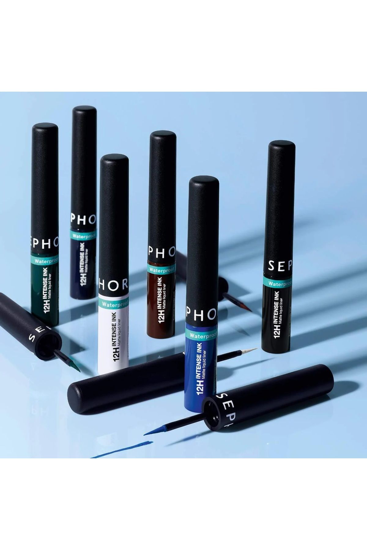 SEPHORA COLLECTION-بطانة حبر مكثفة فعالة على مدار الساعة بسعة 2.8 مل - صبغة مكثفة، محدد عيون مقاوم للماء غير لامع 4