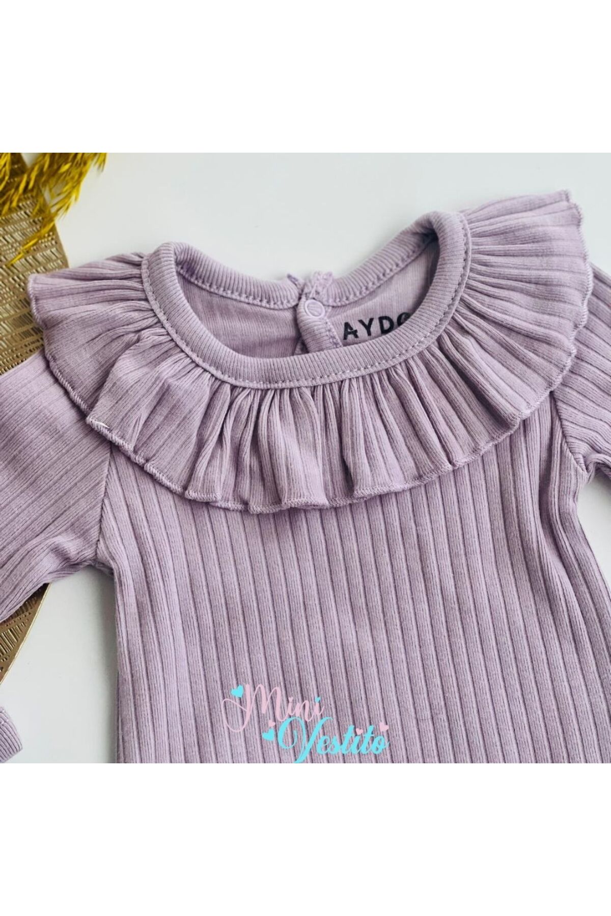 بادی نوزادی دخترانه بنفش Aydodo | MVS-990071.35162024 اورجینال - تصویر 2