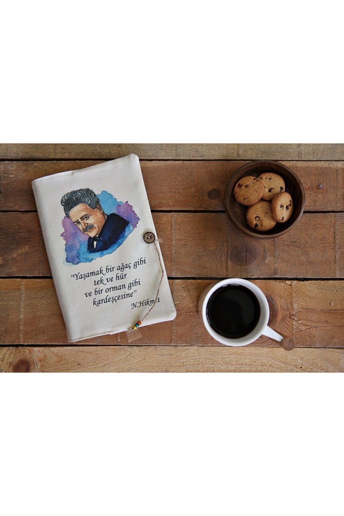 KitapAksesuar Kitap Kılıfı – Nazım Hikmet