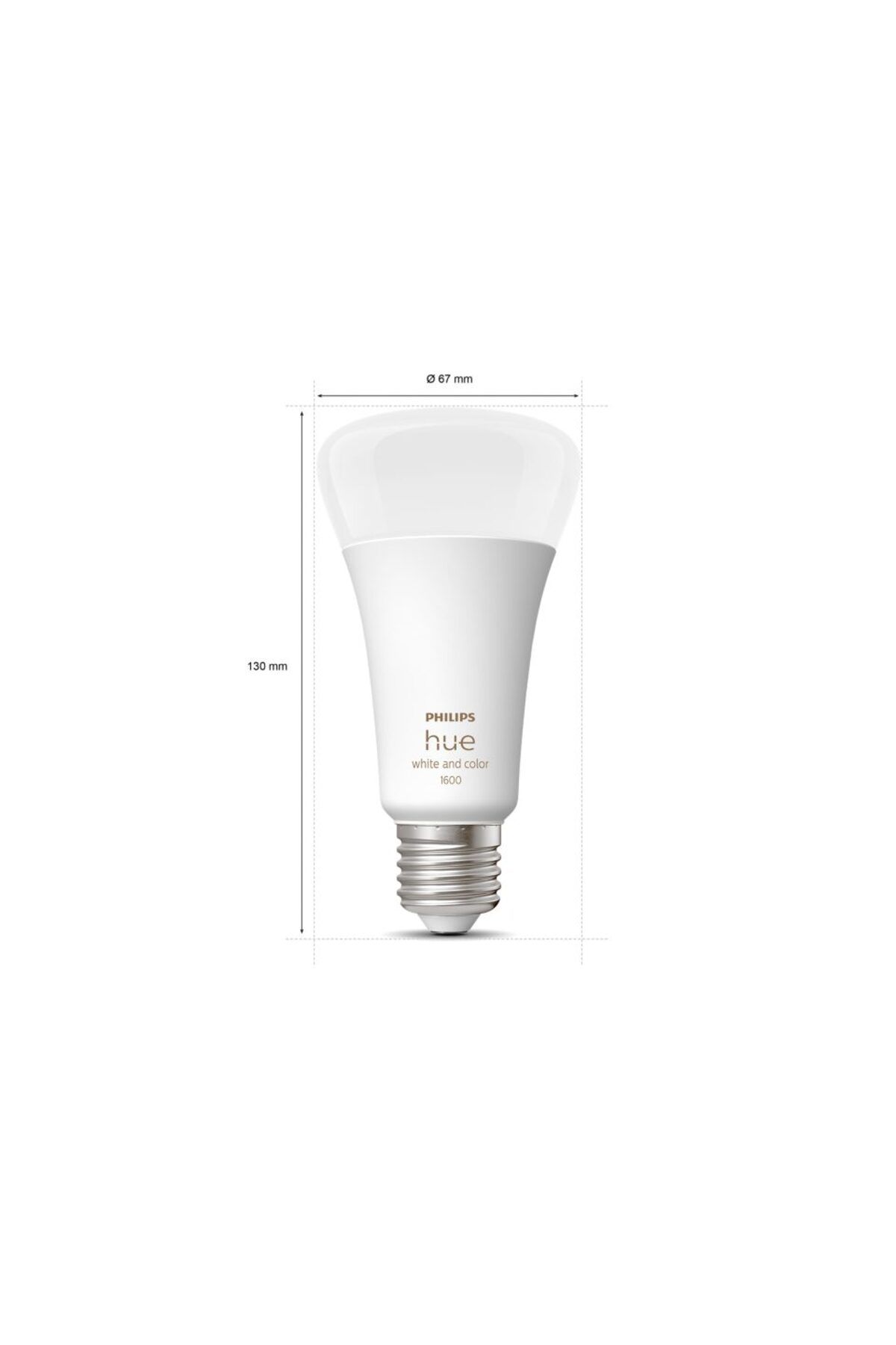 Philips Hue WCA 13W Smart Light Bulb 100W 1600 Lumen E27 Edison Screw Trendyol