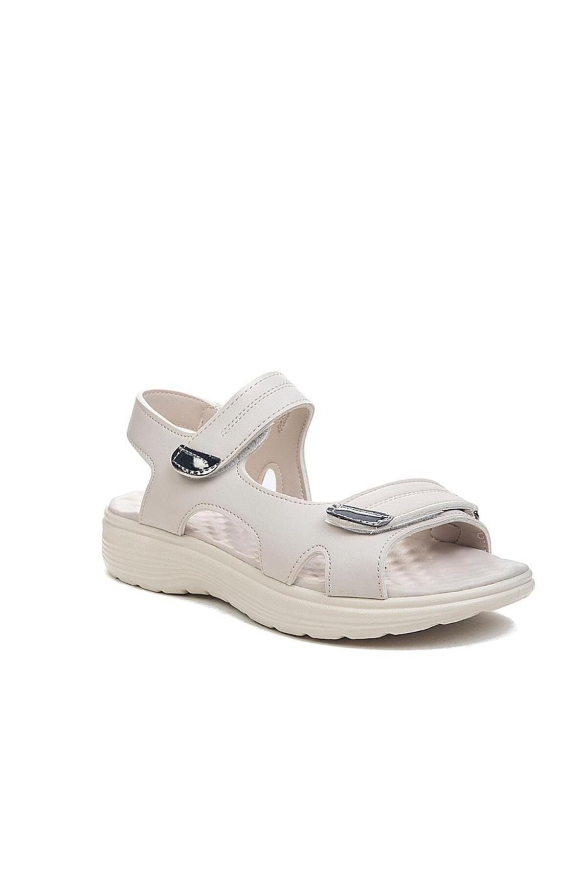 صندل زنانه بژ Cudo | 225007 اورجینال - تصویر 3