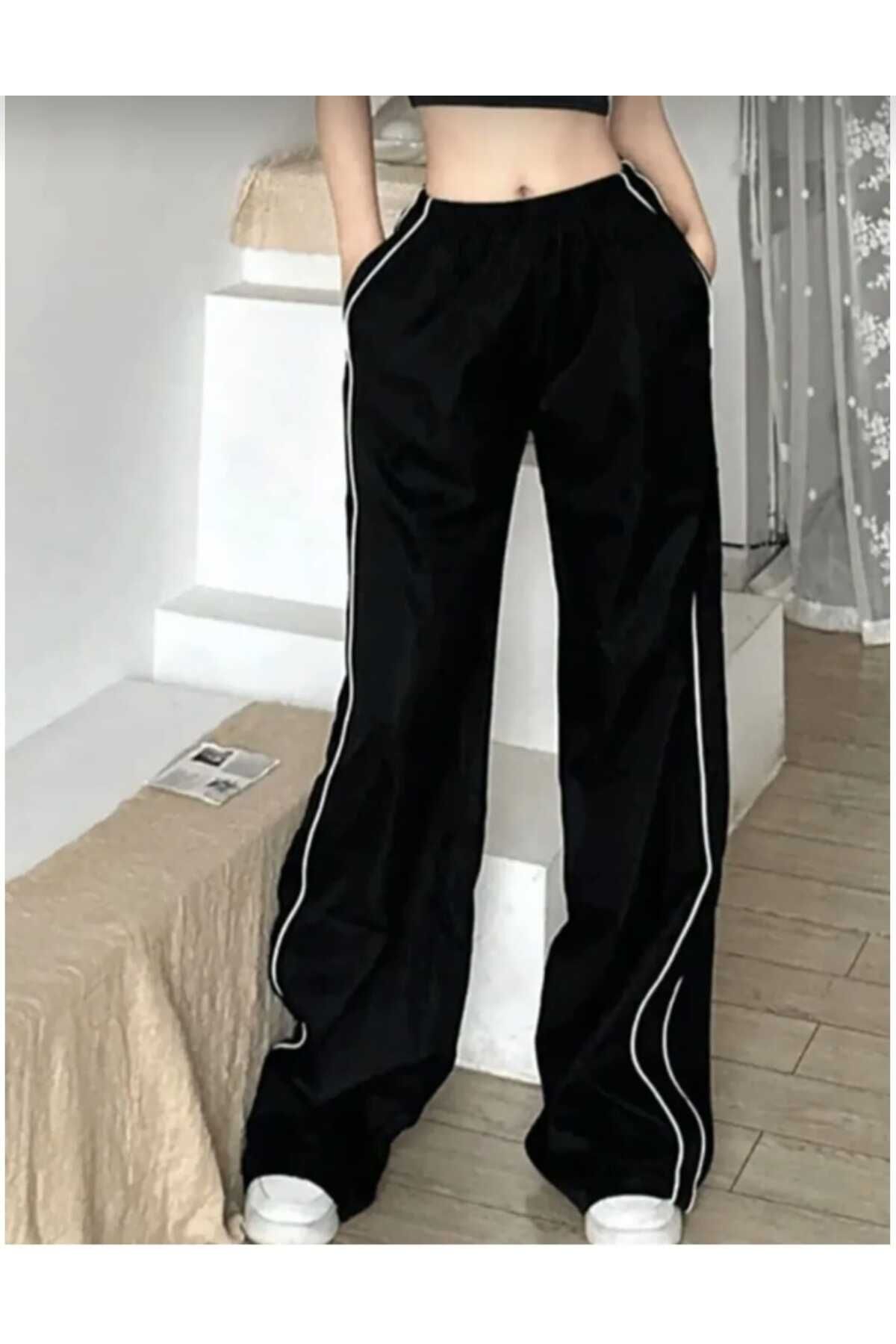 DEEFWEAR-Y2k بدلة رياضية سوداء محبوكة 2