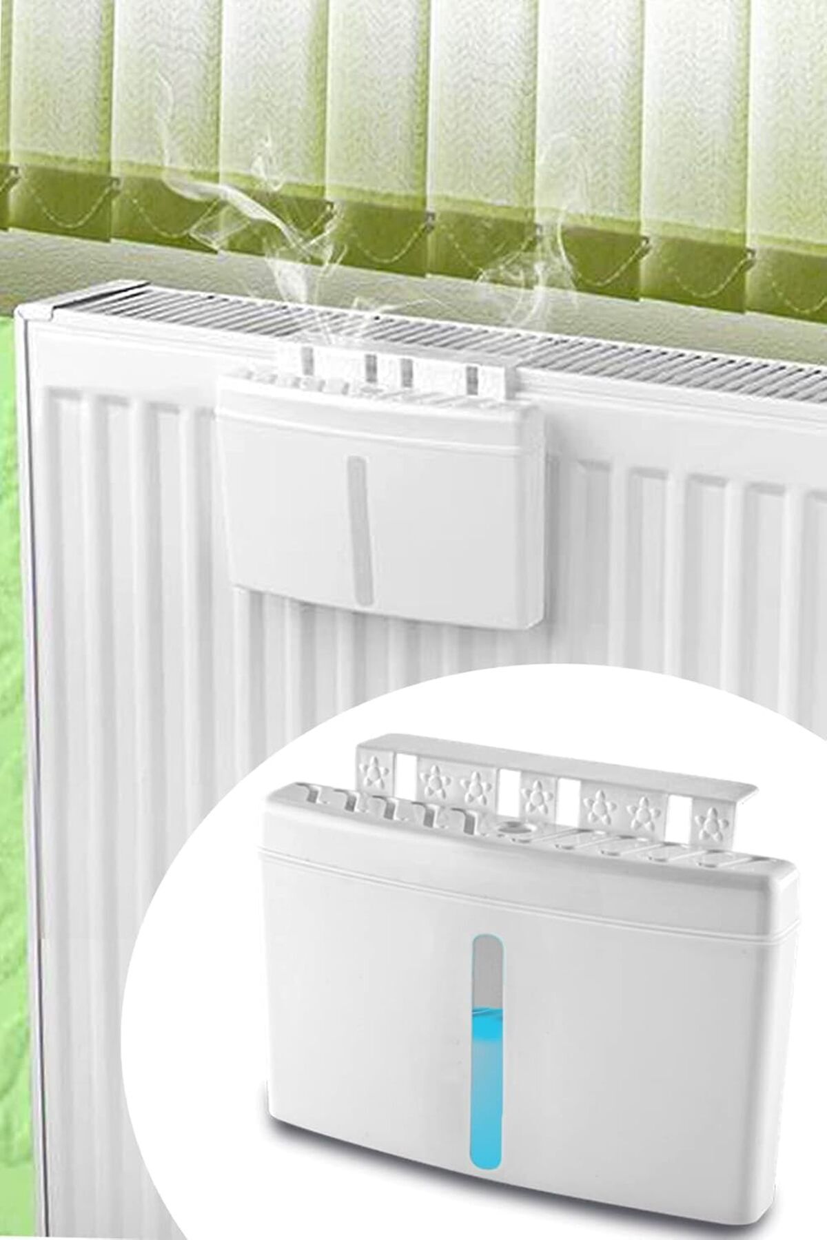 Myend 4 Panouri Meticuloase Airfresh - Încălzitor, Protector De Umiditate Și Umidificator De Cameră Sticla Albă - One Size