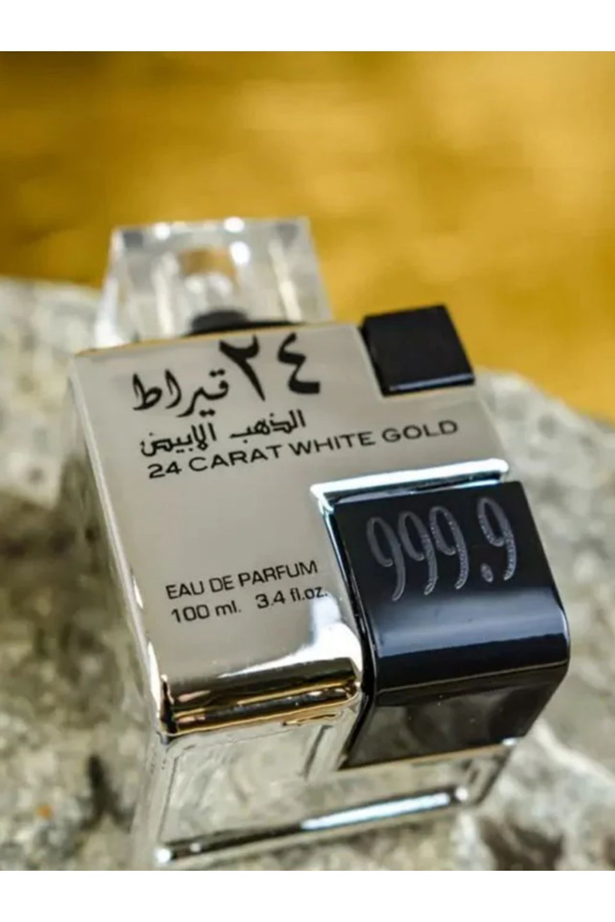 عطر مردانه 24 طلای سفید قیراط اورجینال Lattafa