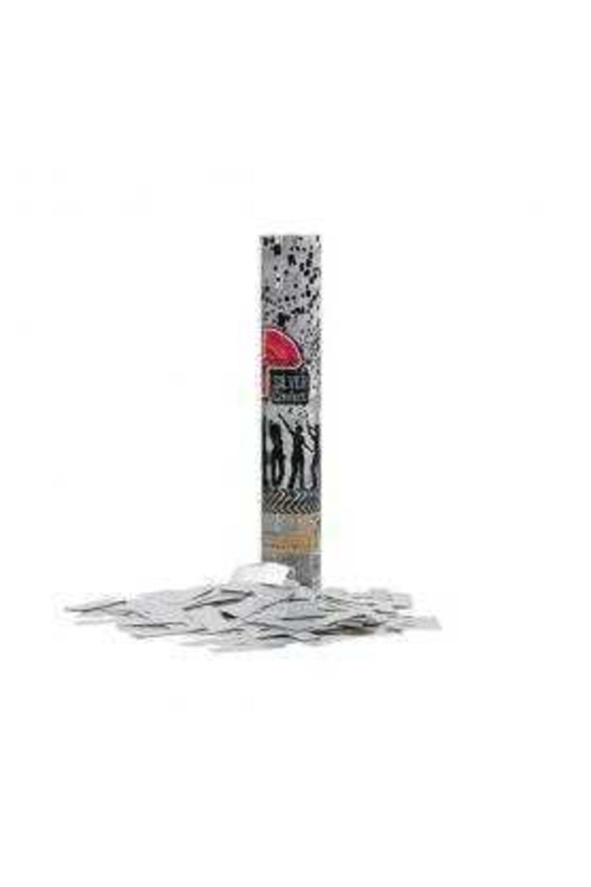 eğlencemarketi-Silver Confetti 3 Pieces 30 cm 1