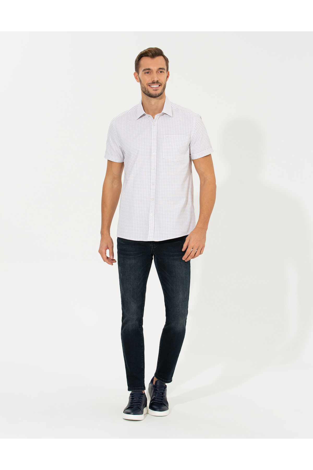 پیراهن مردانه پیر کاردین | 50252474-vr011 Pierre Cardin - Image 3