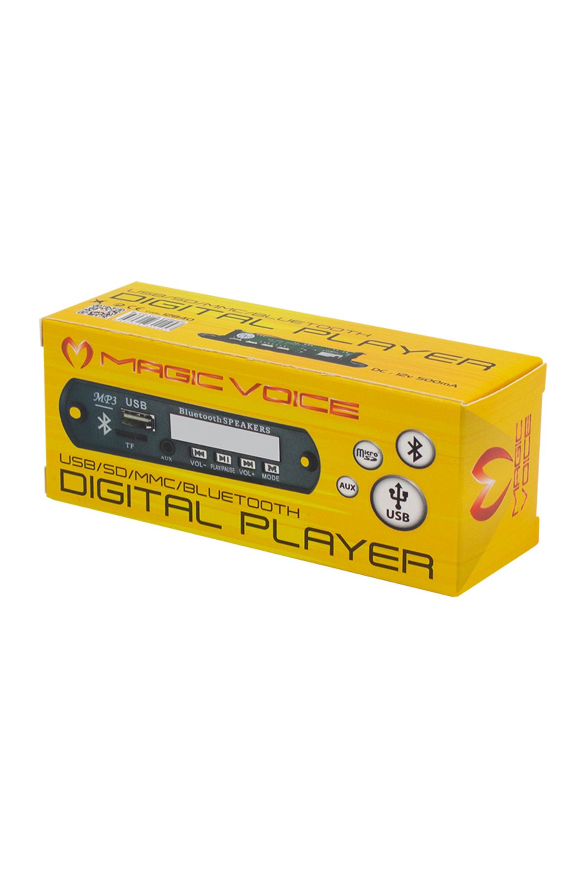 CEKAVE-MAGICVOICE M515 - Auto Tape Converter with USB/SD/MIC/BLUETOOTH Remote and Microphone Digital Player 3