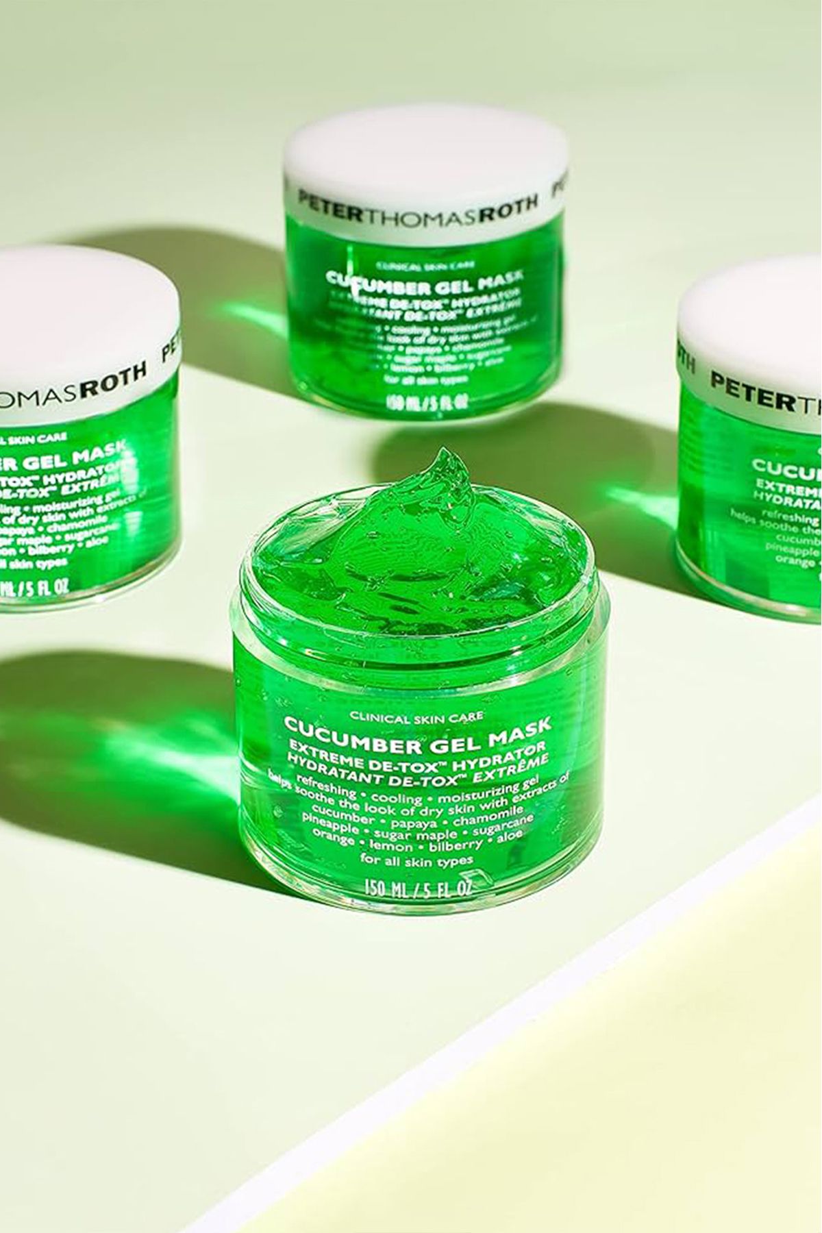Cucumber Gel Mask. Salatalık Maskesi 150 ml - 4