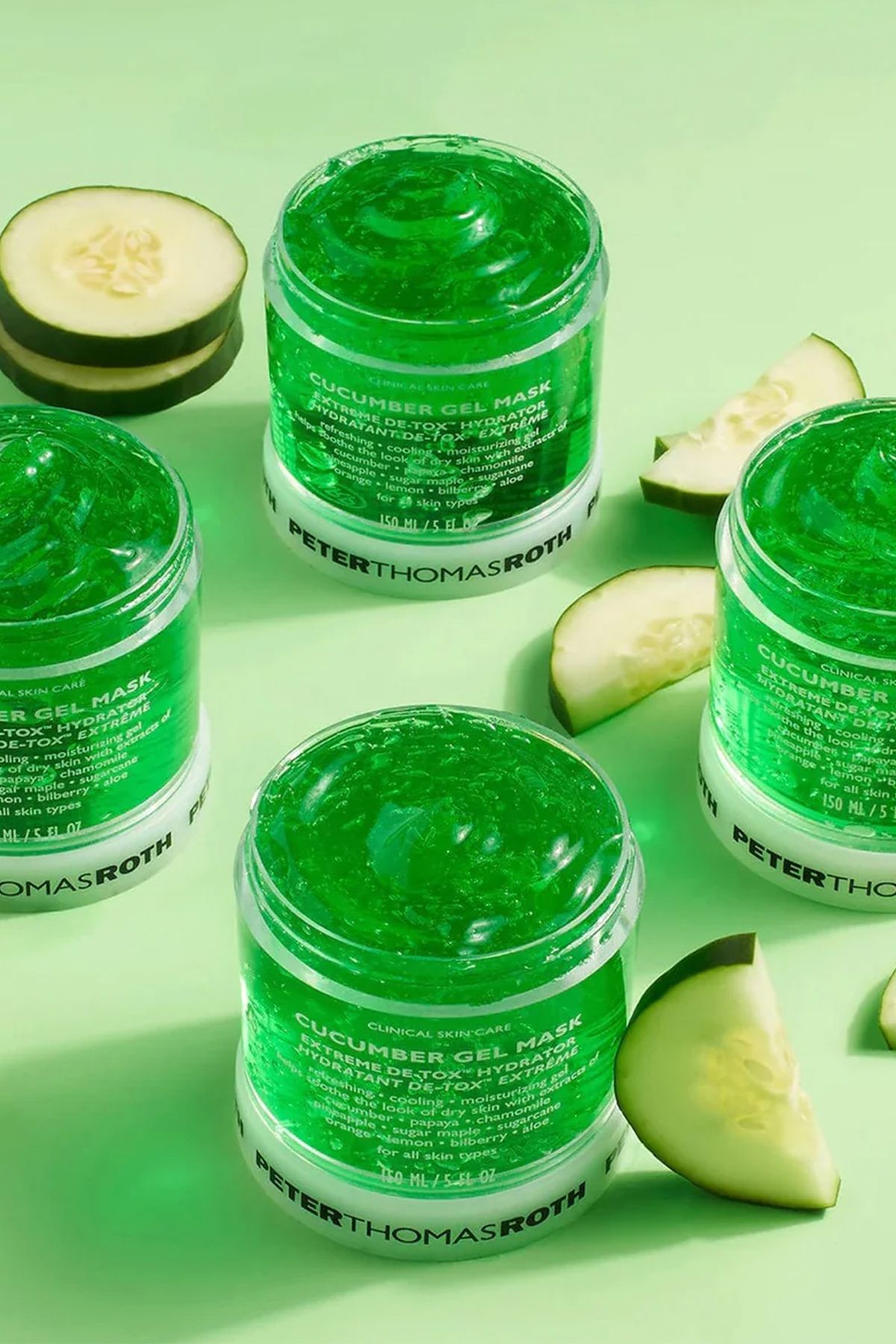 Cucumber Gel Mask. Salatalık Maskesi 150 ml - 5