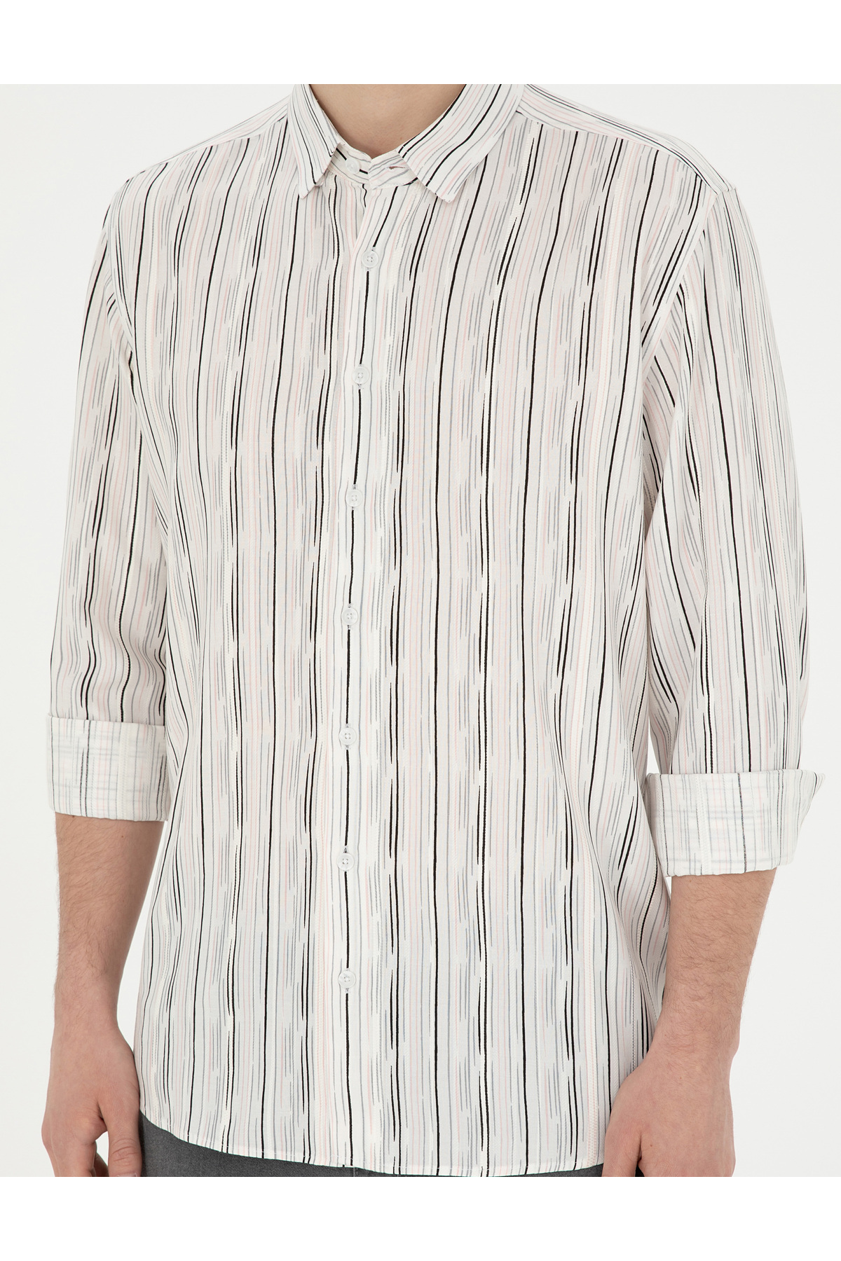 پیراهن مردانه پیر کاردین | 50283508-vr046 Pierre Cardin - Image 6