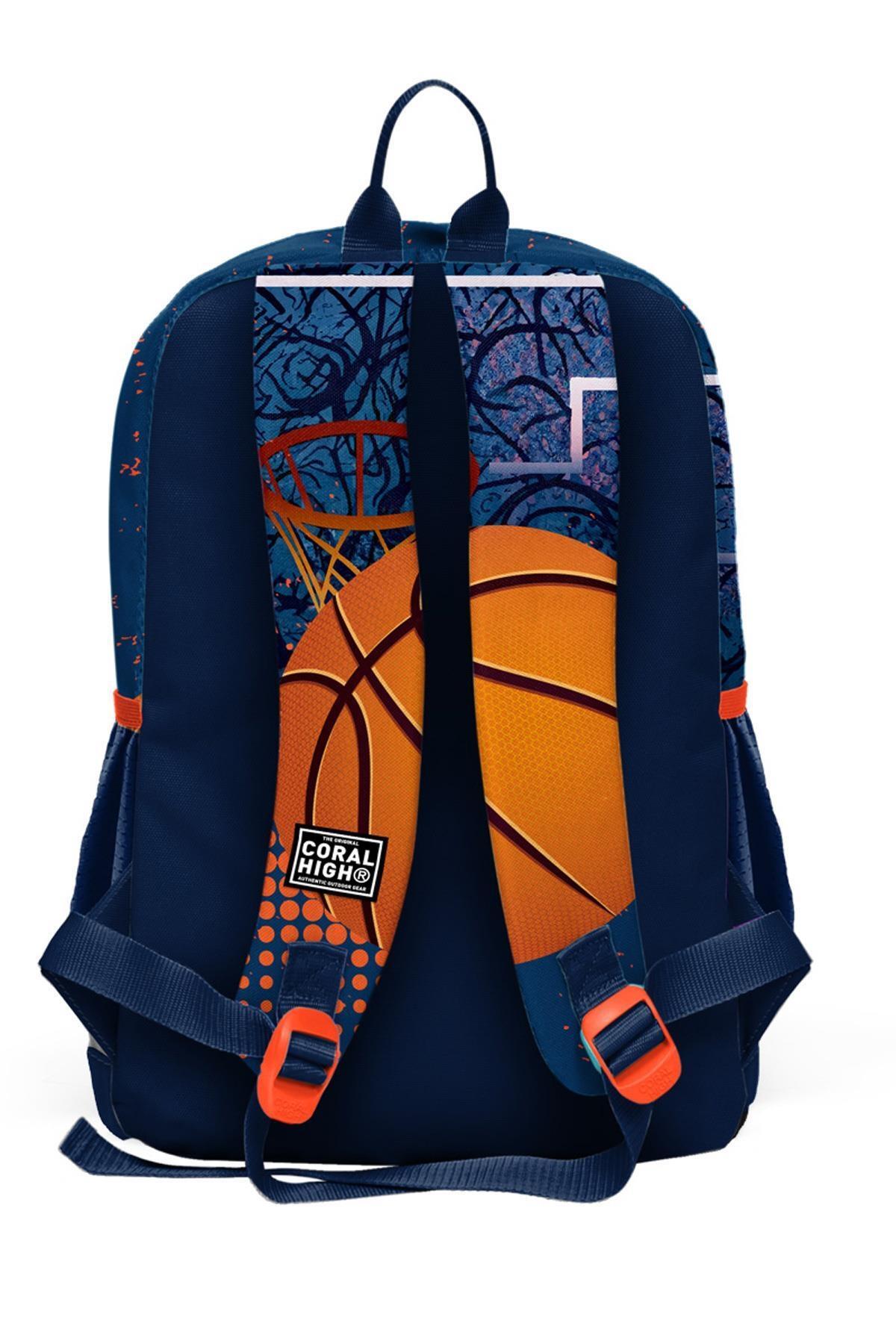 کیف مدرسه  نارنجی کورال های | K74E اورجینال - تصویر 7