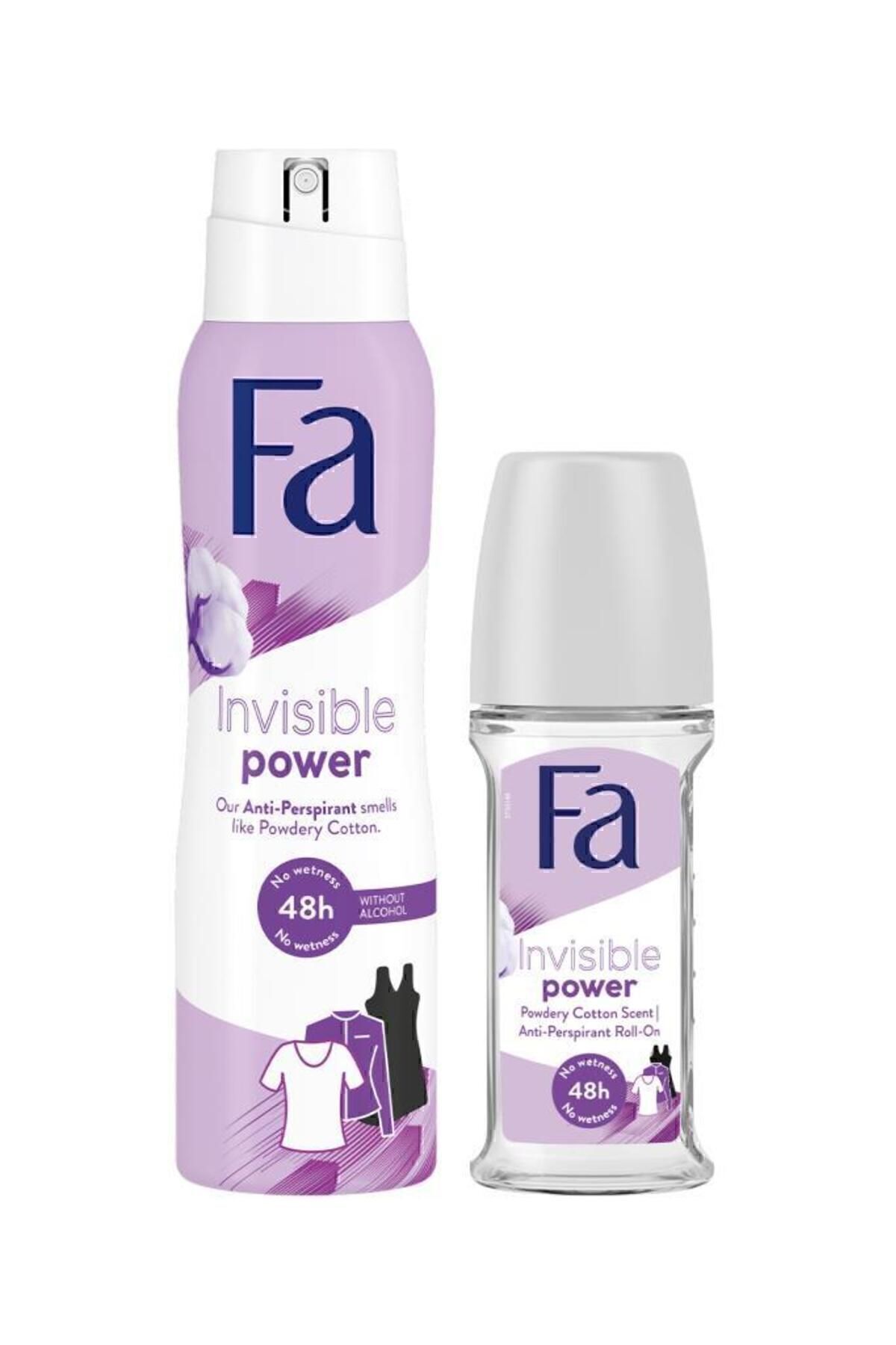 Invisible Power Roll-on 50 ml Deosprey 150 ml Fa