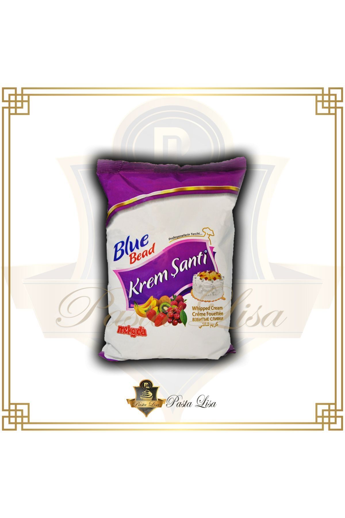 lisapastacılık Blue Bead Toz Krem Şanti 1kg