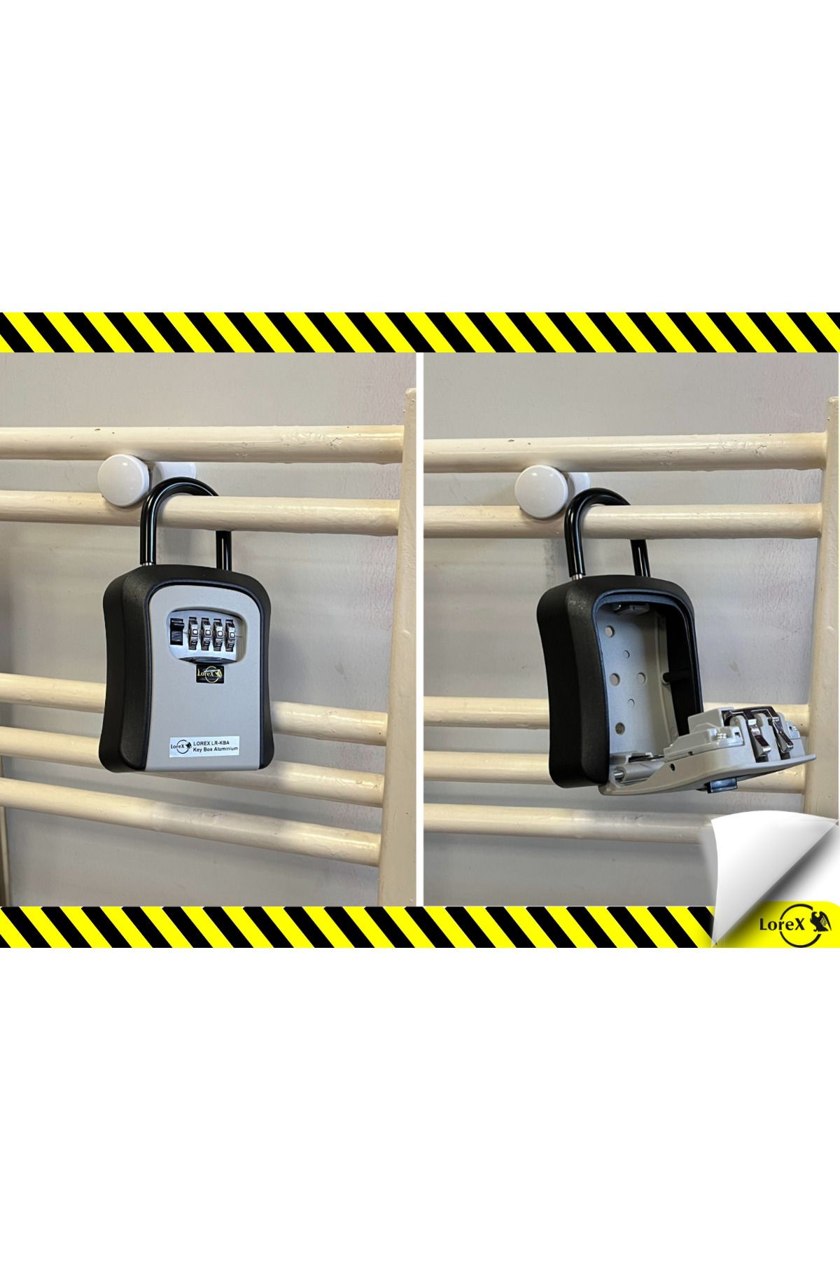 LOREX-Hanging Combination Key Box 4