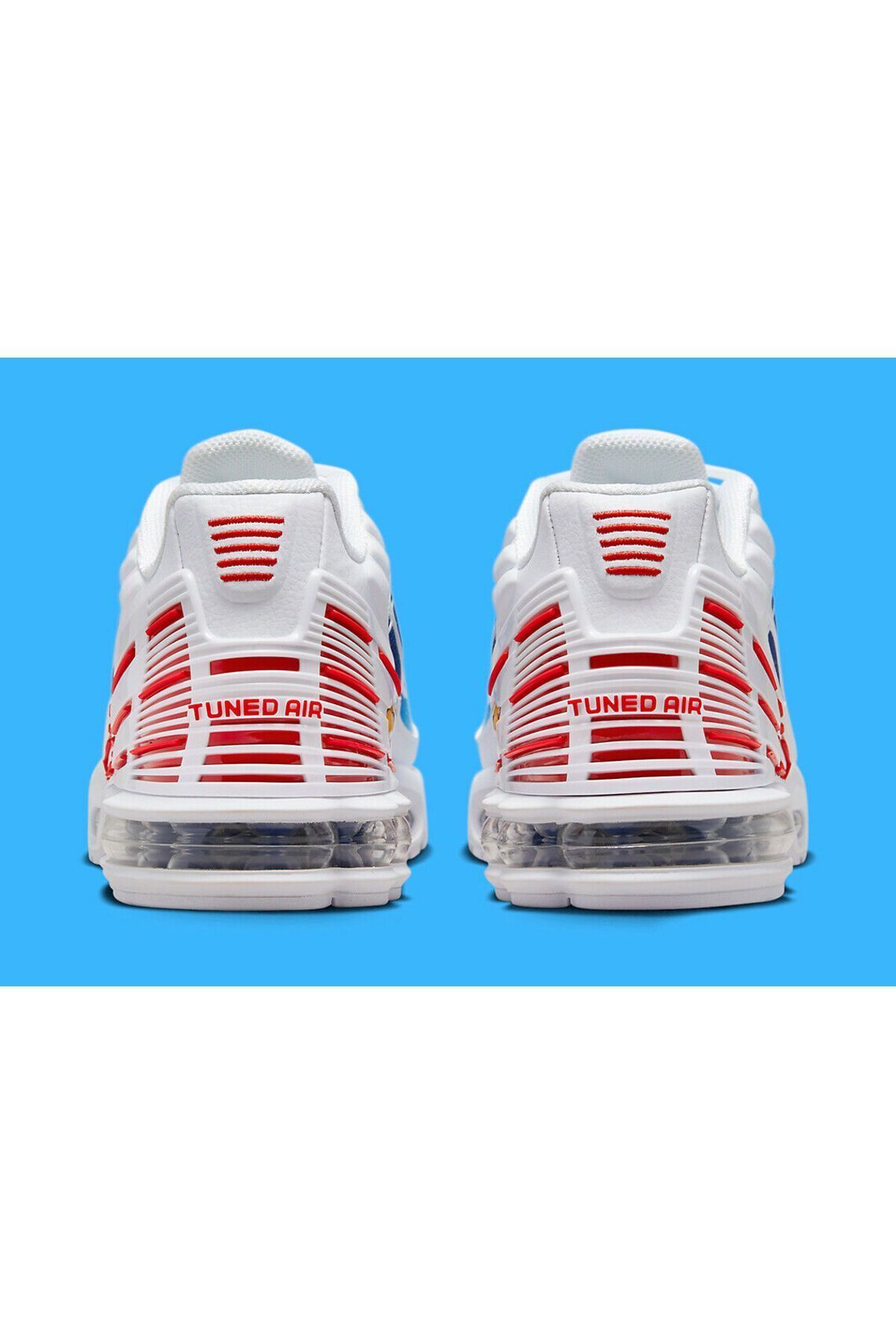 پلاس 3 "University Red & Deep Royal Blue" Nike نایکی اورجینال - تصویر 3