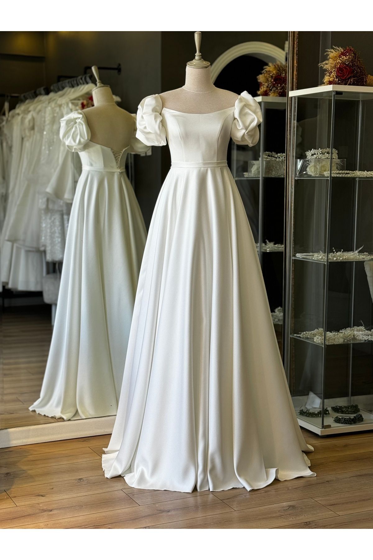maxi boy saten mariée