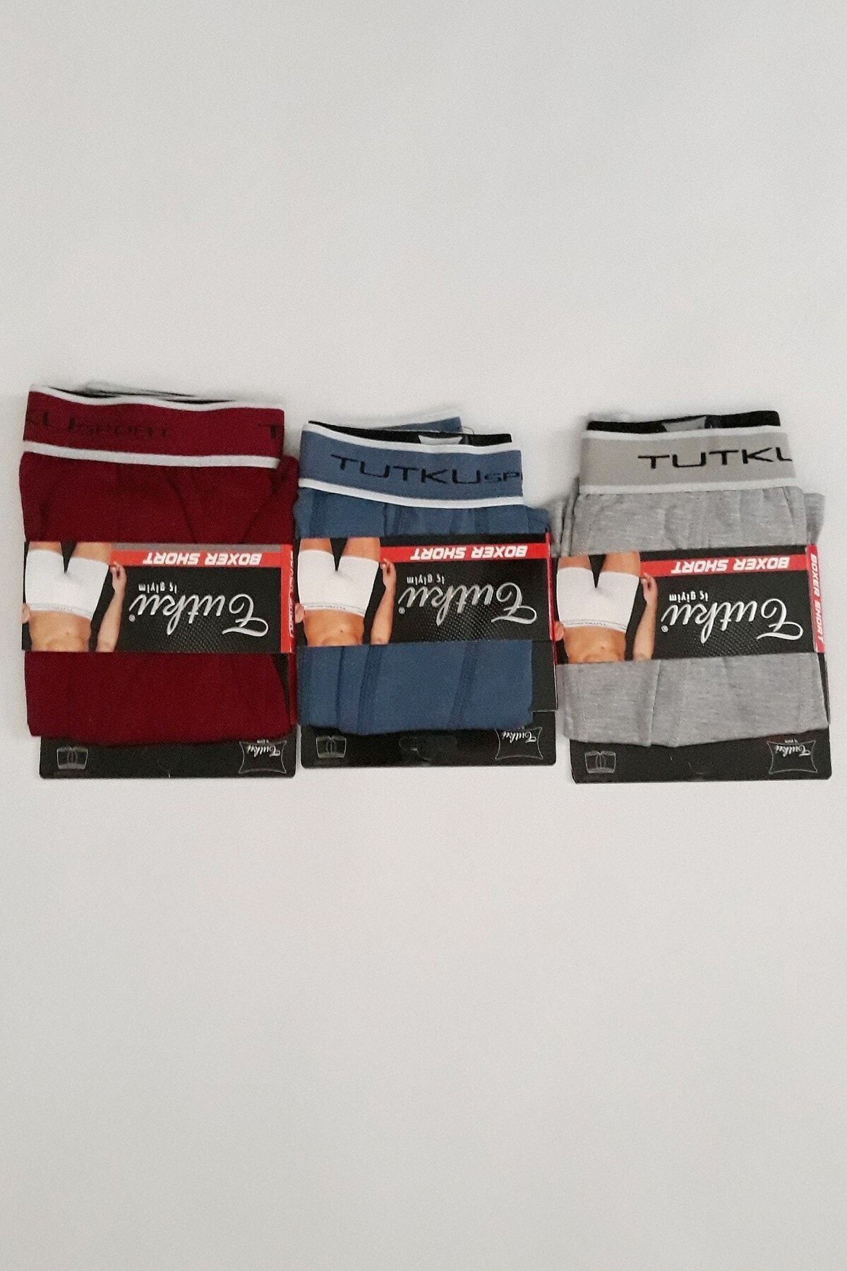 باکسر مردانه سفید توتکو | H.MAVİ-4-LÜ اورجینال - تصویر 2