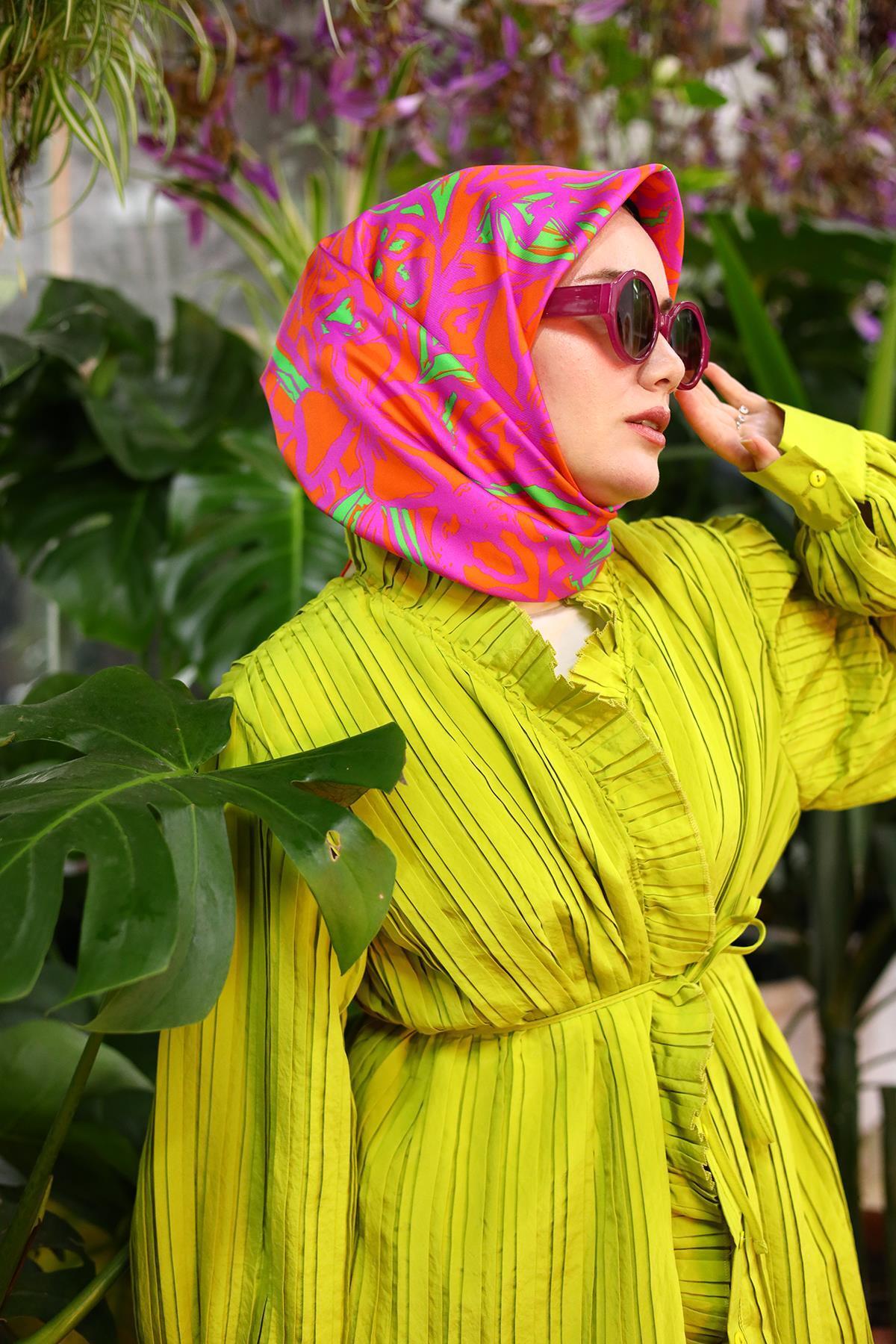 روسری زنانه خانه ابریشم | 11419-67 Silk Home - Image 2