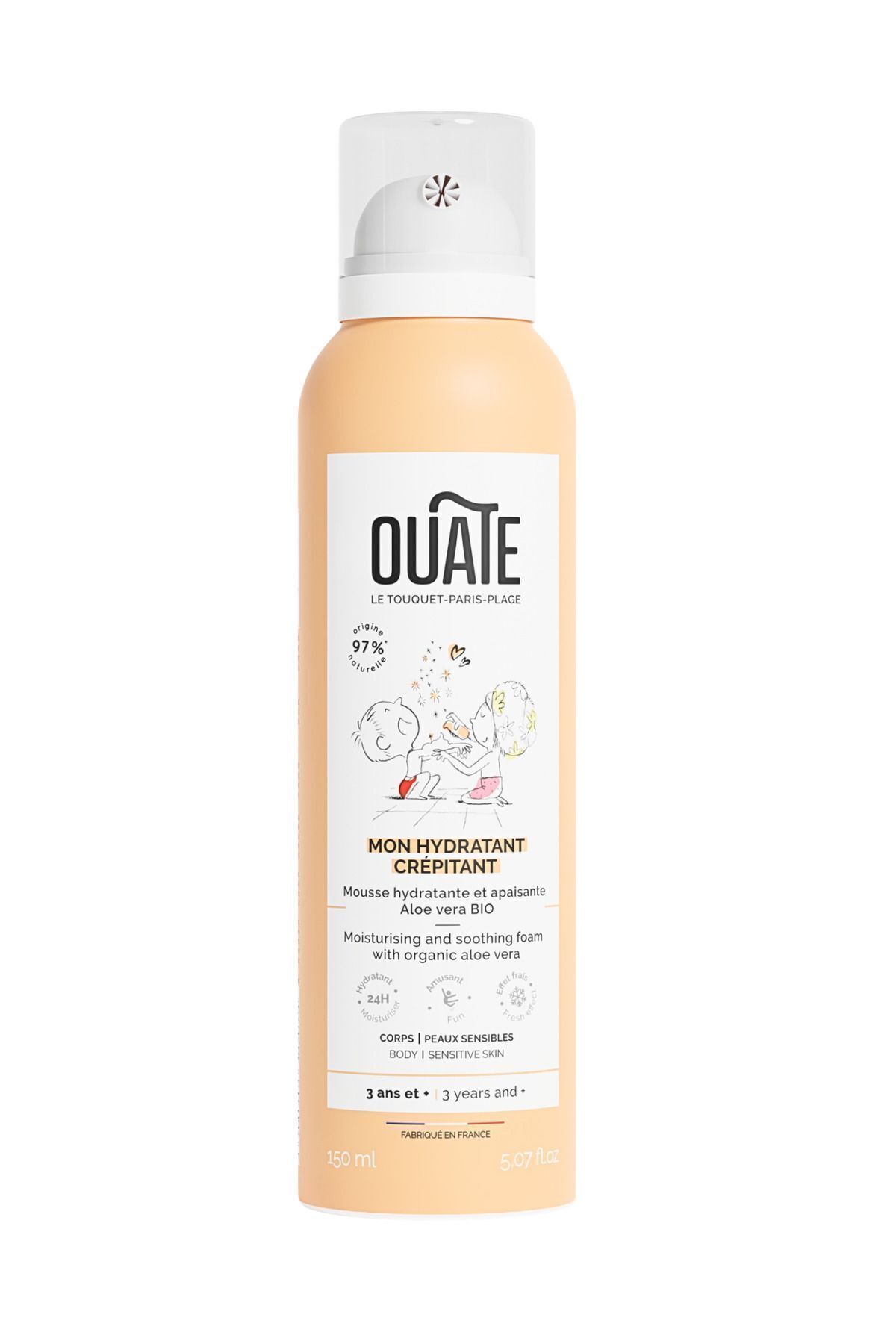 Ouate Paris My Crackling Moisturiser Çocuk Nemlendirici Köpük 150 ml