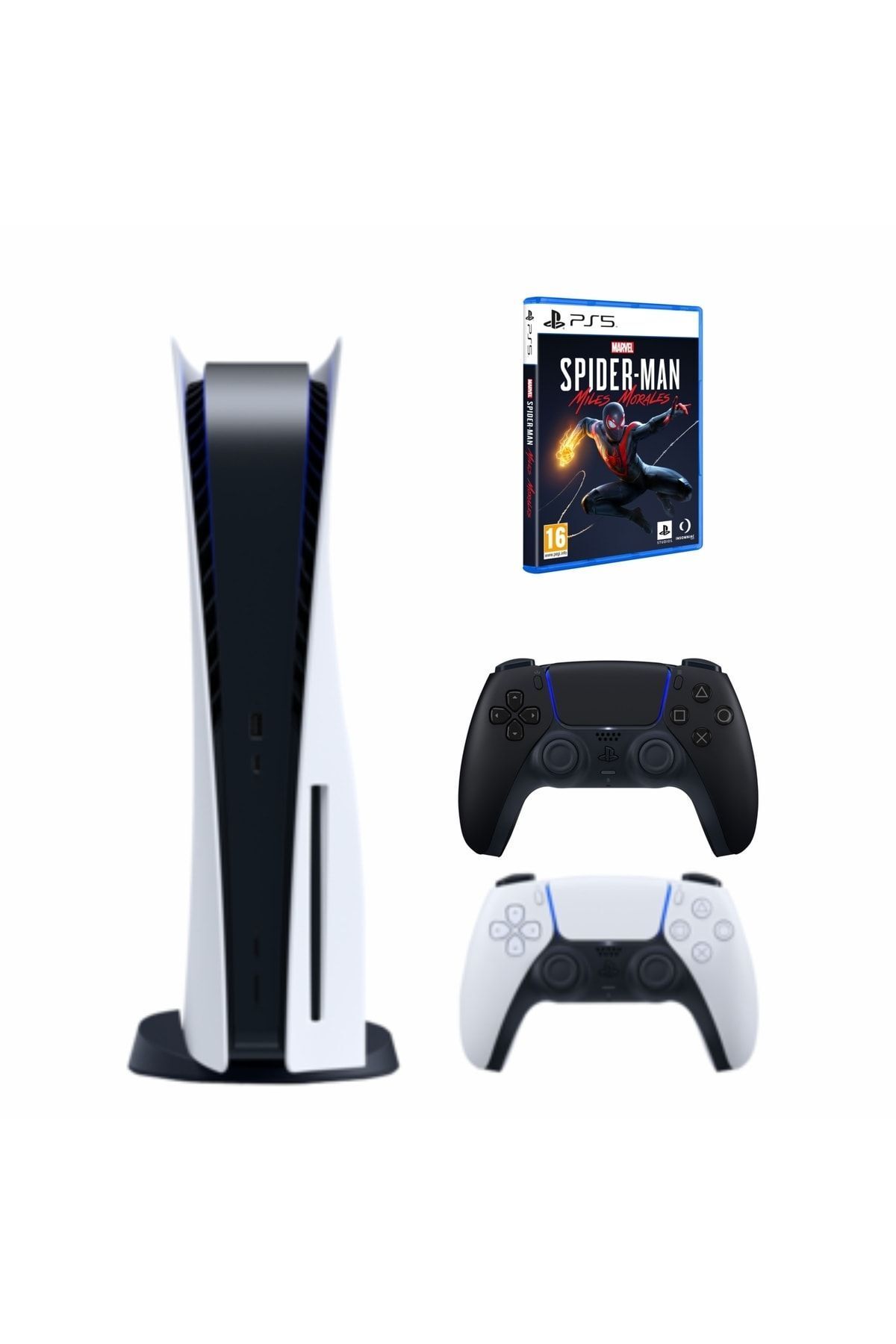 Sony Playstation 5 825 Gb + 2. Ps5 Dualsense + Ps5 Marvels Spider-Man