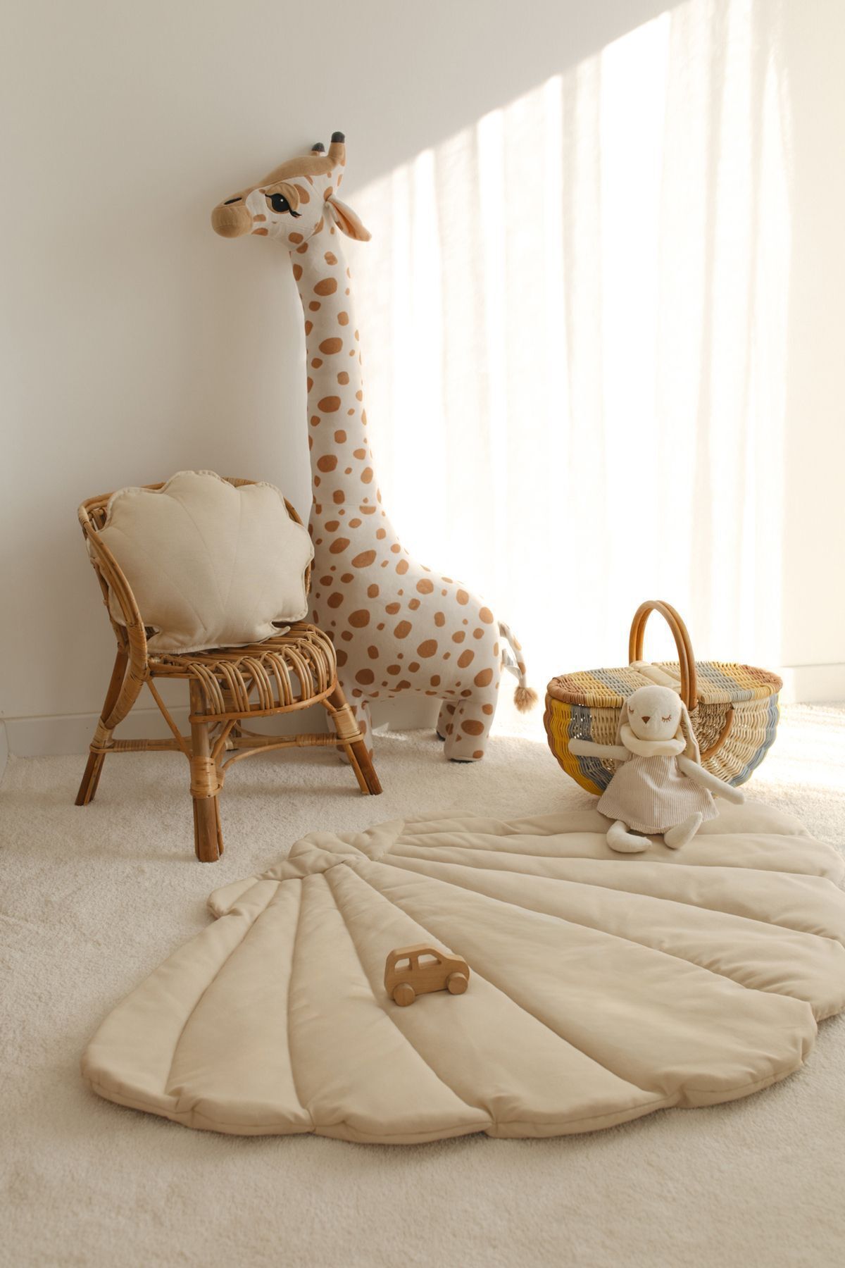 Dear Deer Love Oyun Halısı Bej Shell - Deniz Kabuğu Minder 120x85 Cm fotoğrafı 6 (önizleme)