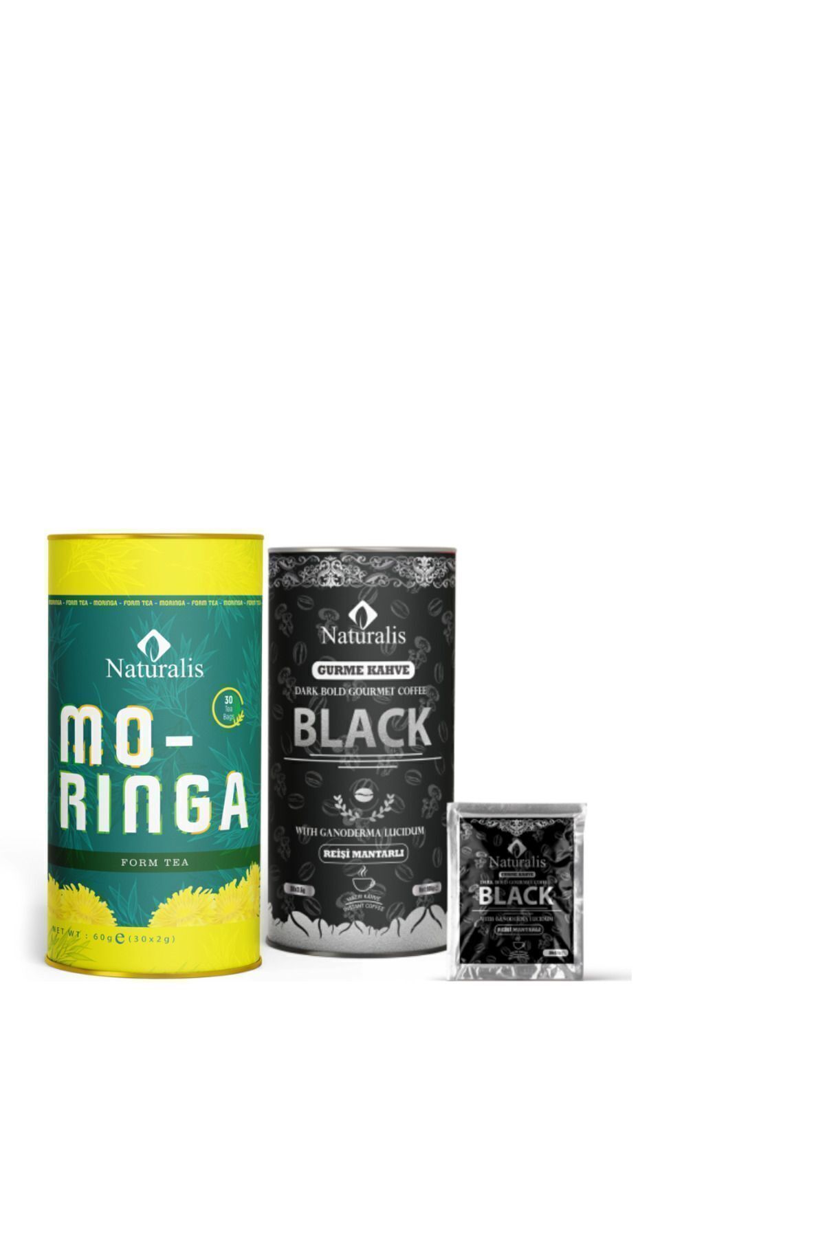 Naturalis Zayıflama Paketi Moringa Çayı Ve Black Kahve
