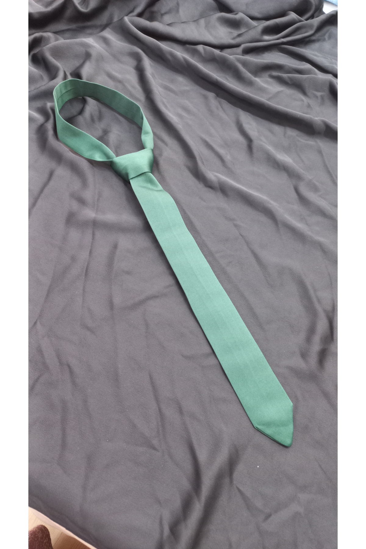 کراوات مردانه سبز es moda shop | 384 اورجینال - تصویر 3