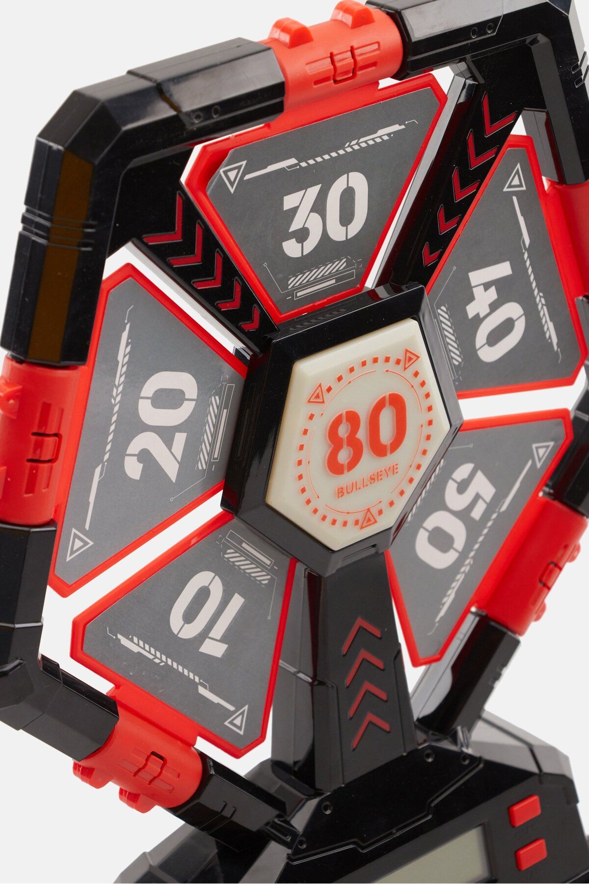 Anko-Digital Reversible Flip Target Game, Black/Red Combo 5
