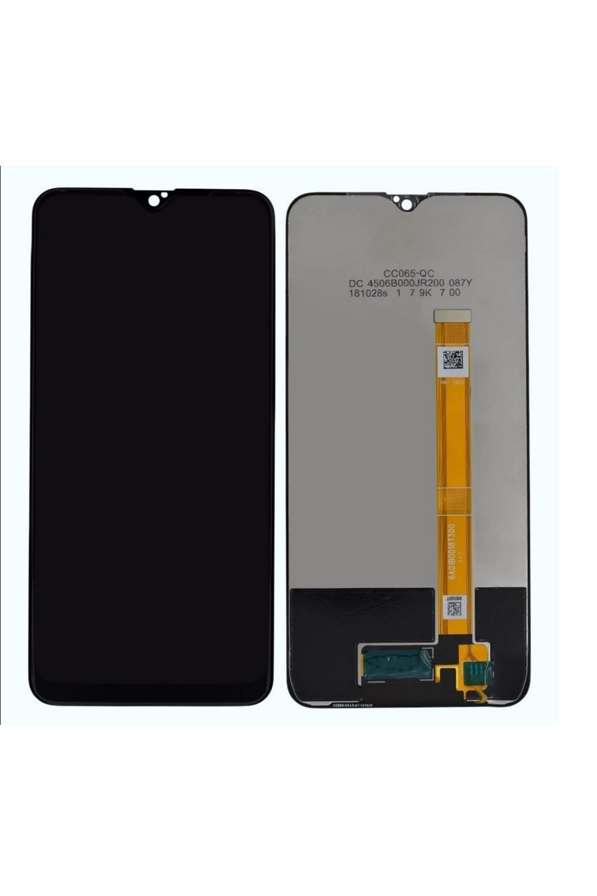 PHONE PRO OPPO A5S UYUMLU LCD DOKUNMATİK EKRAN ÇITASIZ SİYAH (CPH1909)(TAMİR SETİ HEDİYELİ)