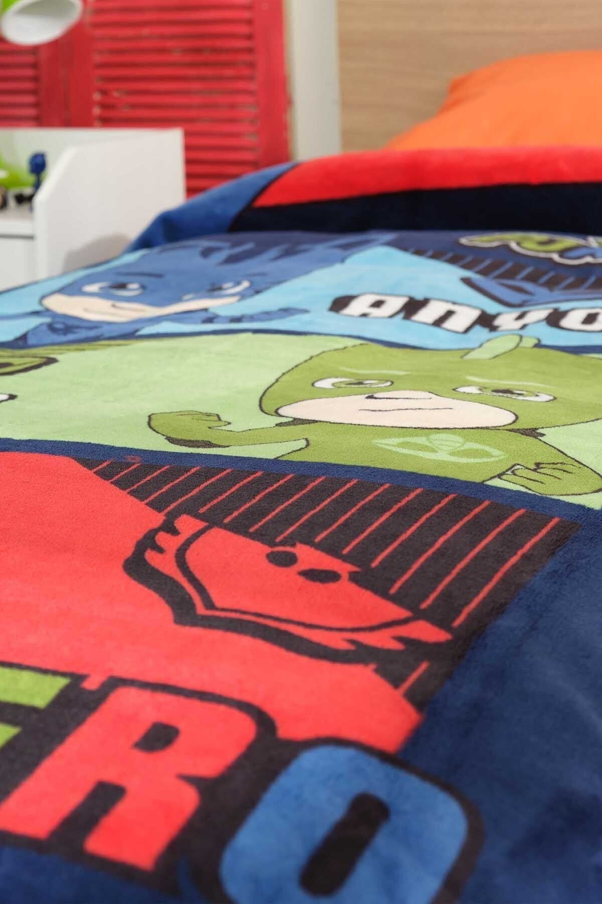 PJMASKS-Pj Masks by Karaca Home Hero Single Blanket 2